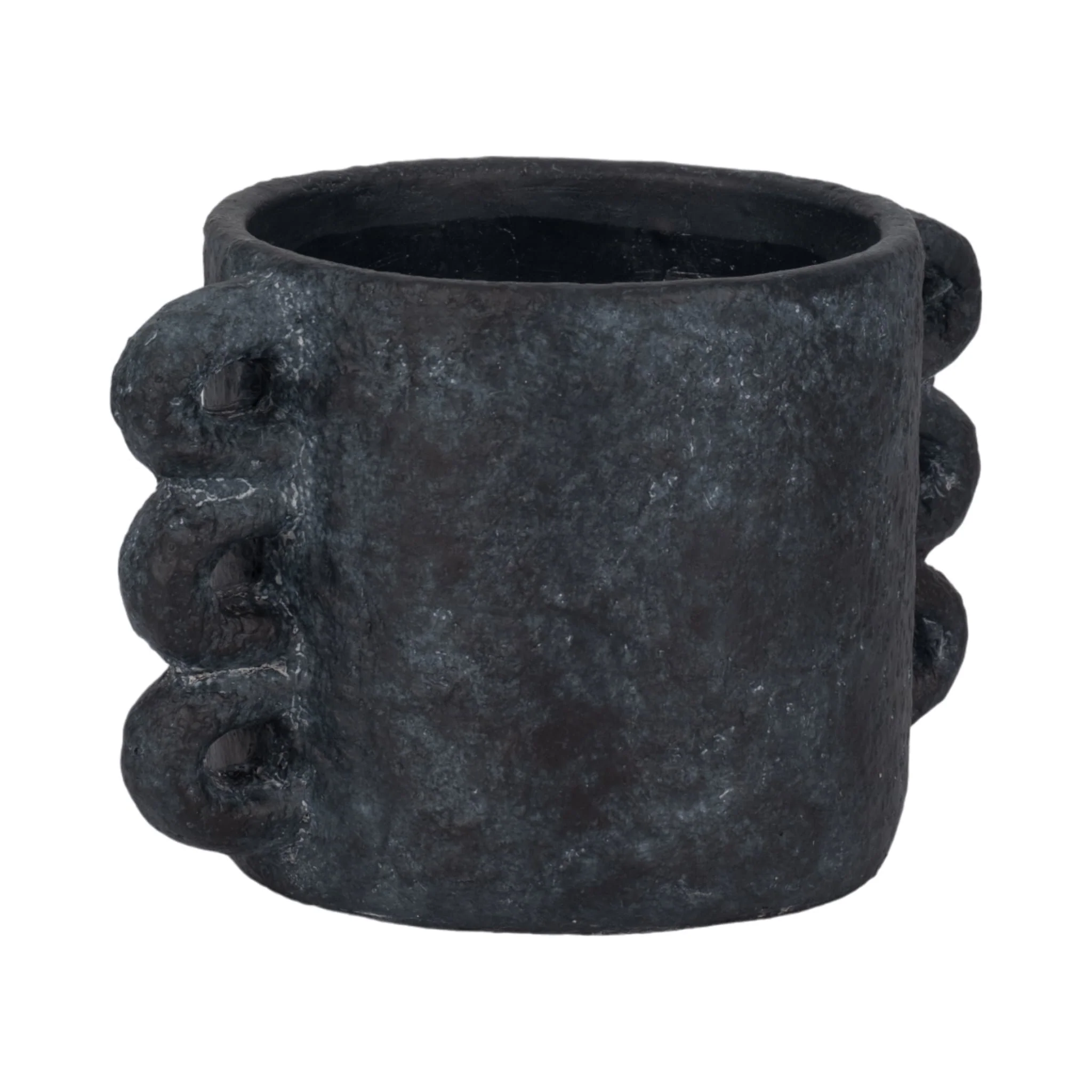 10" Arch Handle Planter, Black - Image 2