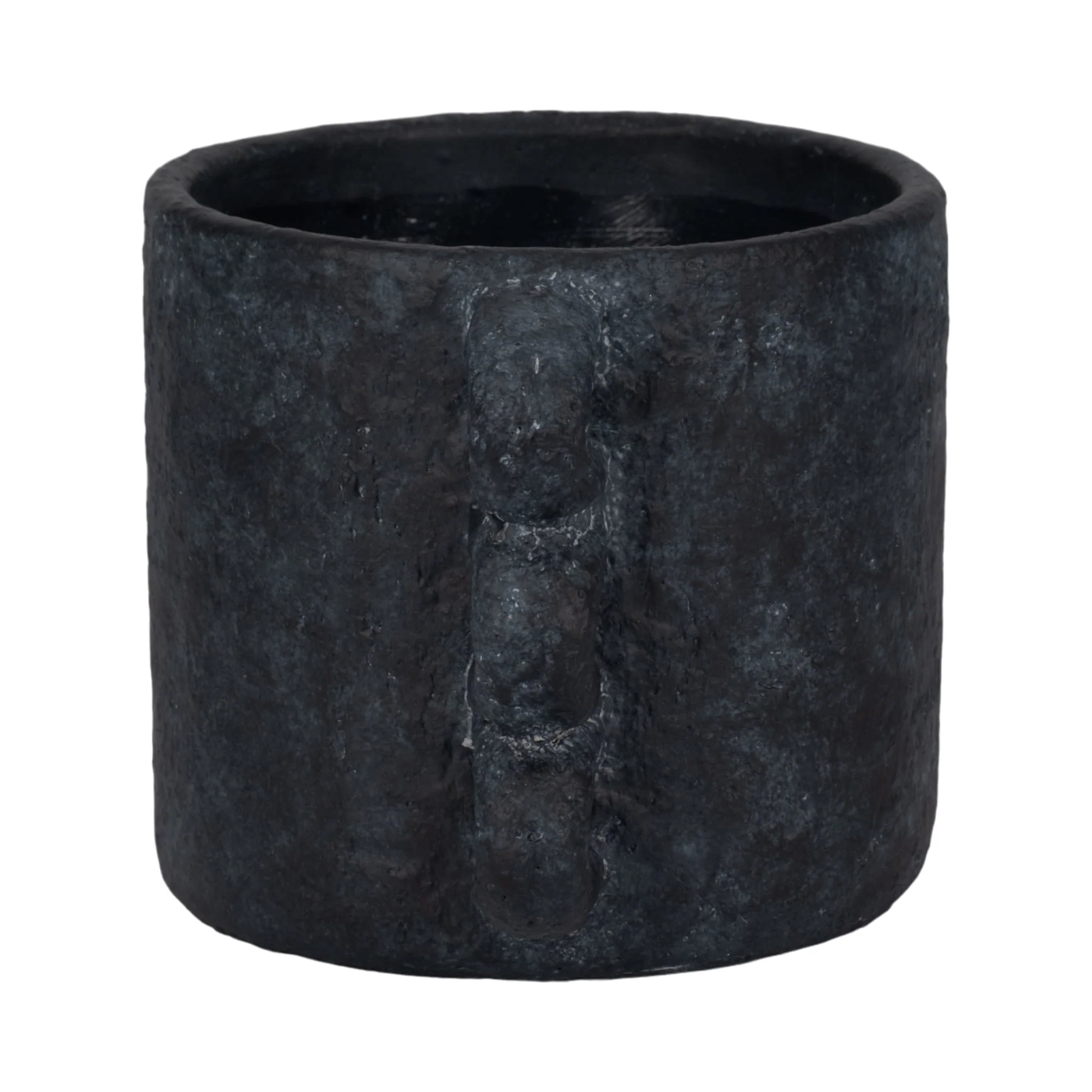 10" Arch Handle Planter, Black - Image 3