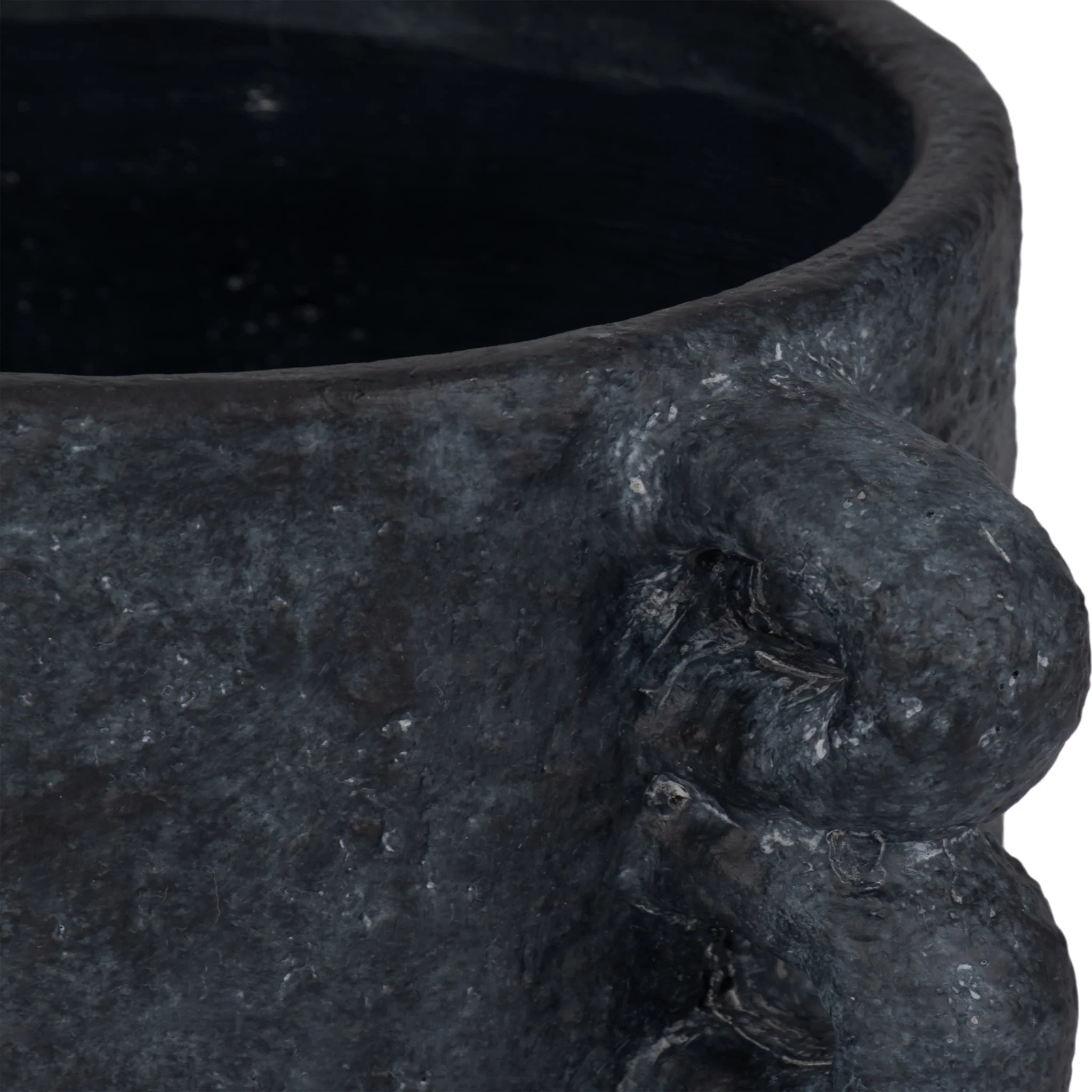 10" Arch Handle Planter, Black - Image 4