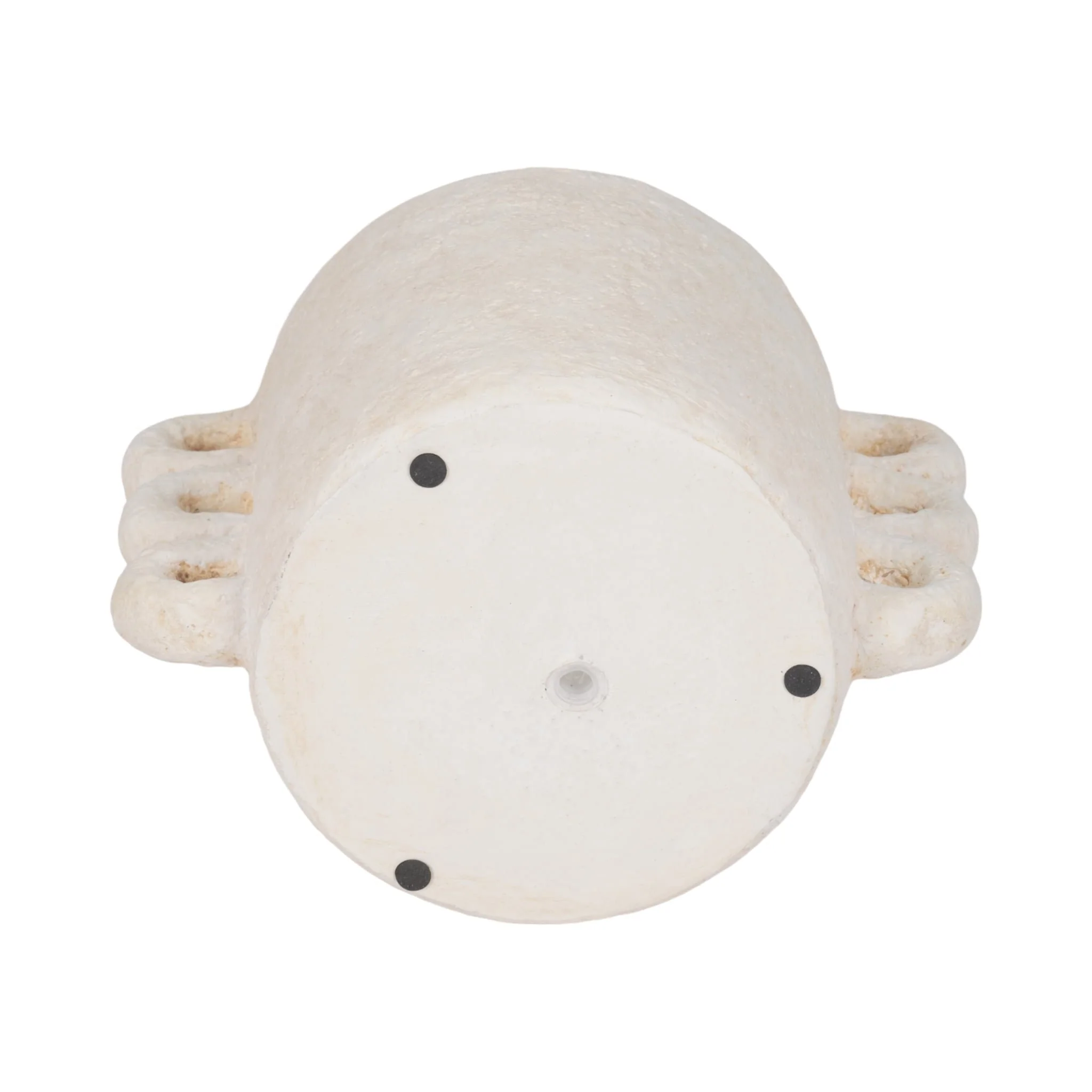 10" Arch Handle Planter, White - Image 6