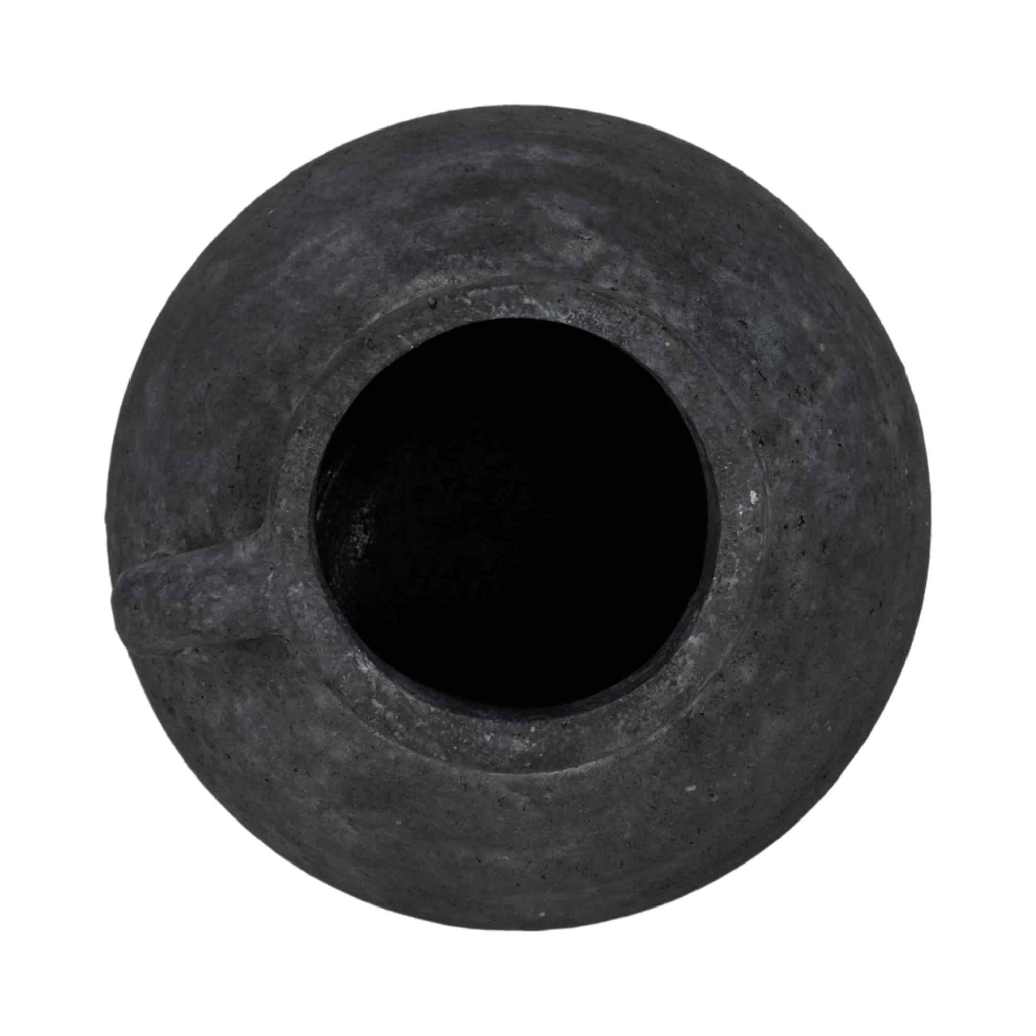 10" Bulbous Jug With Handle, Black - Image 6