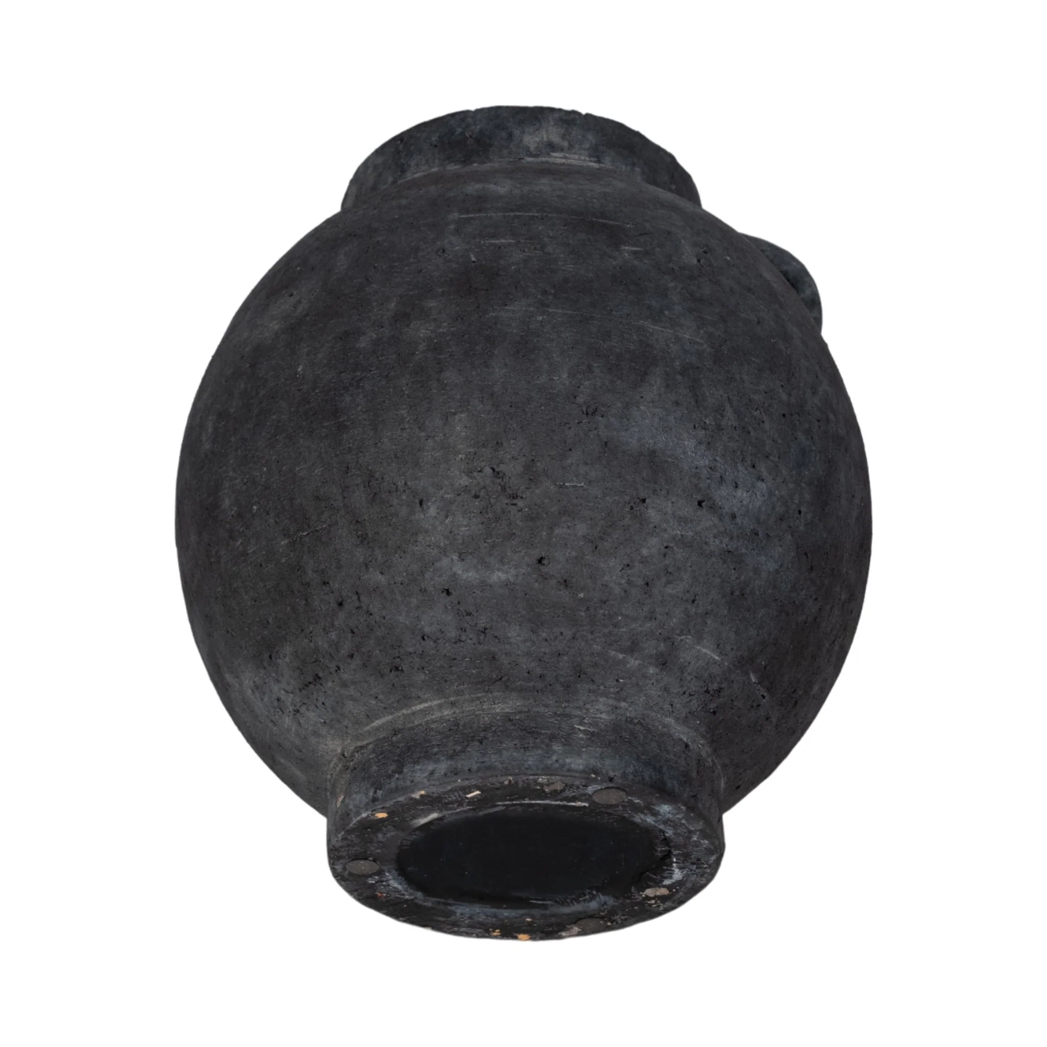 10" Bulbous Jug With Handle, Black - Image 7