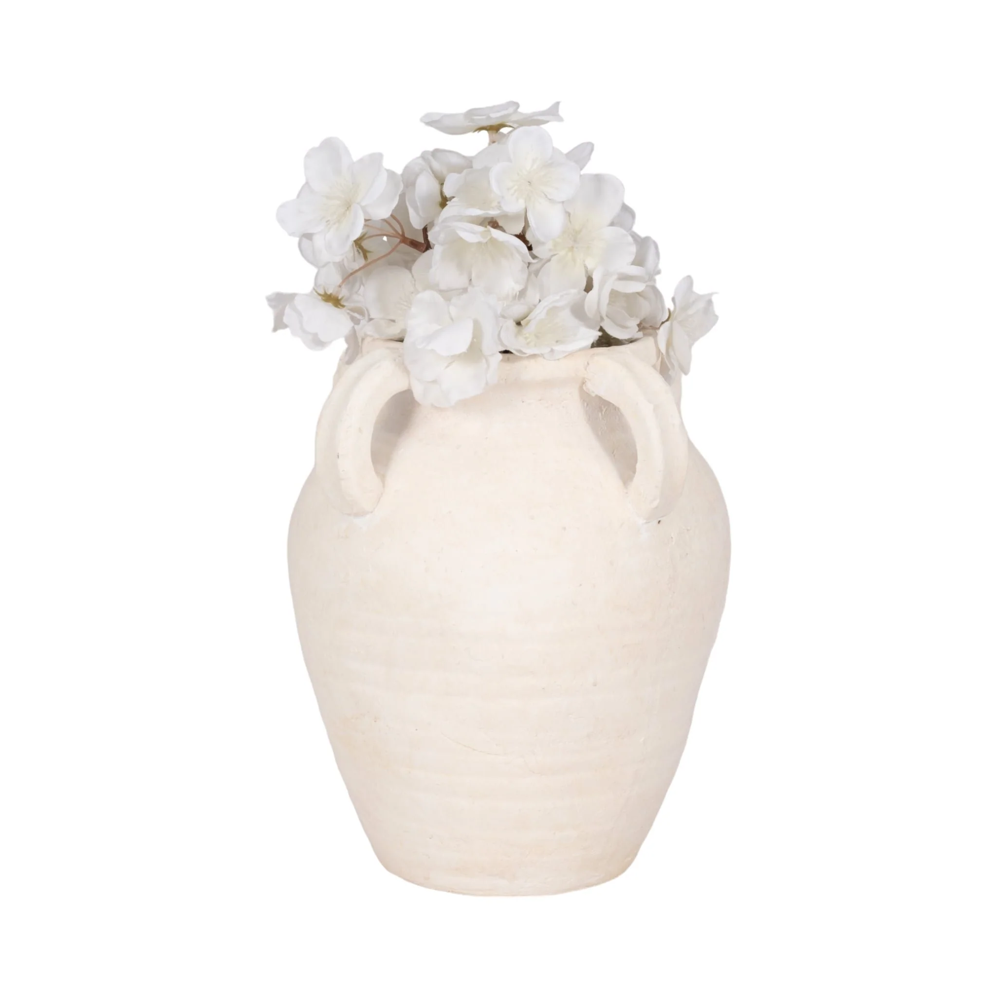 10" Multi Handle Jug, White - Image 2