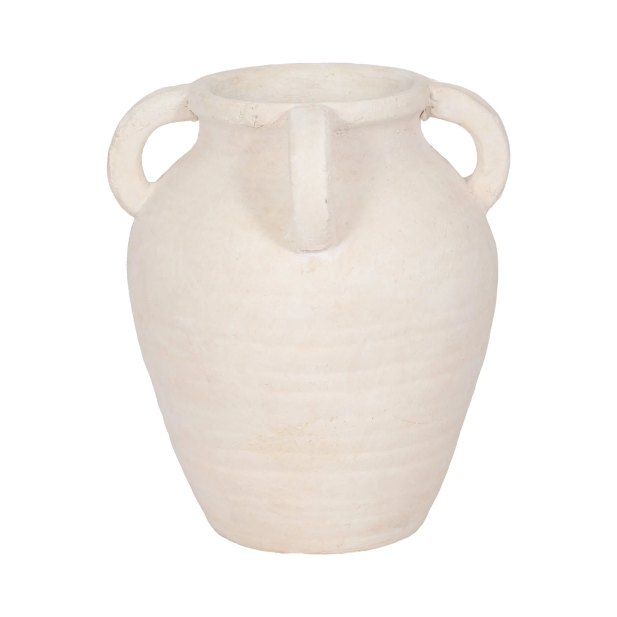 10" Multi Handle Jug, White - Image 3