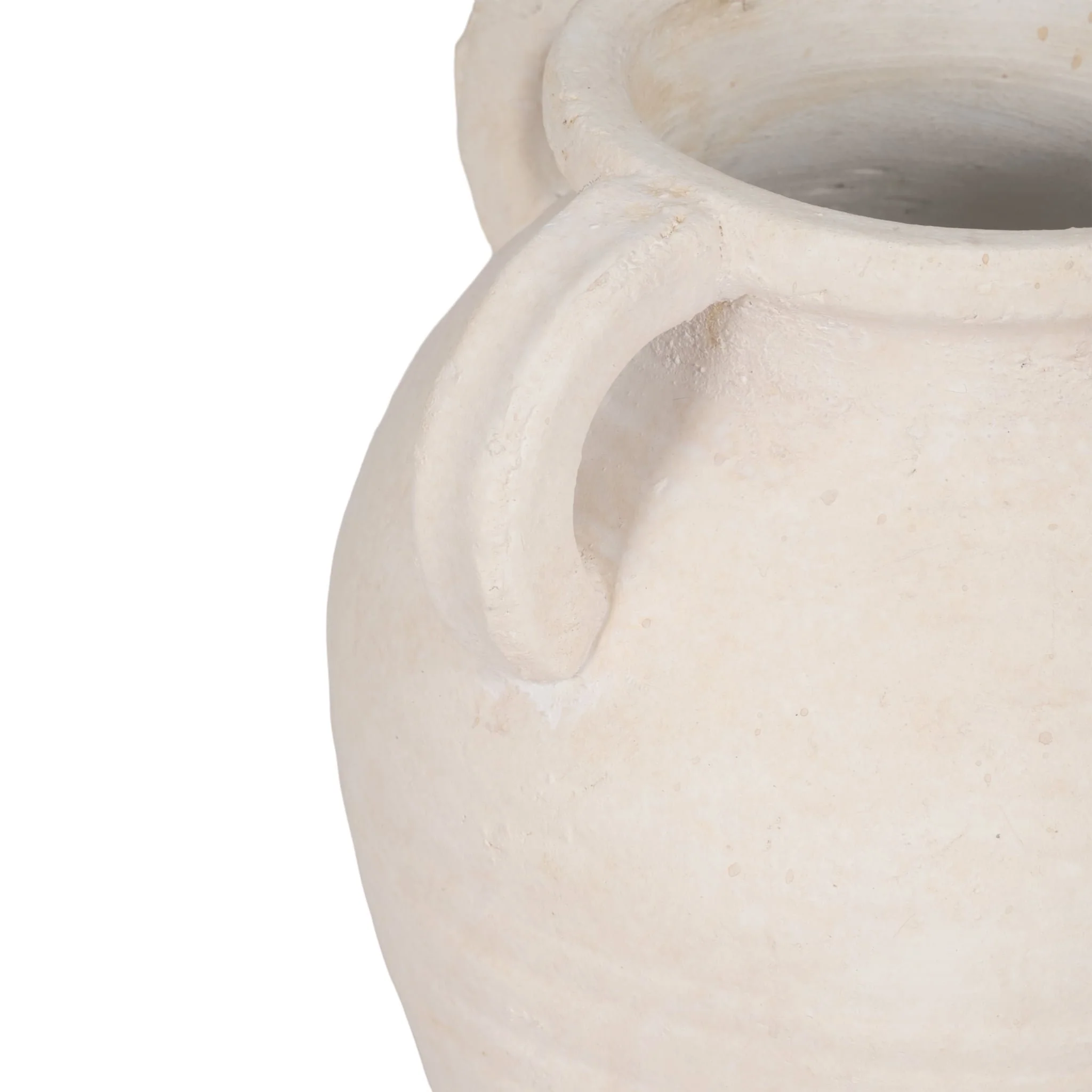 10" Multi Handle Jug, White - Image 4