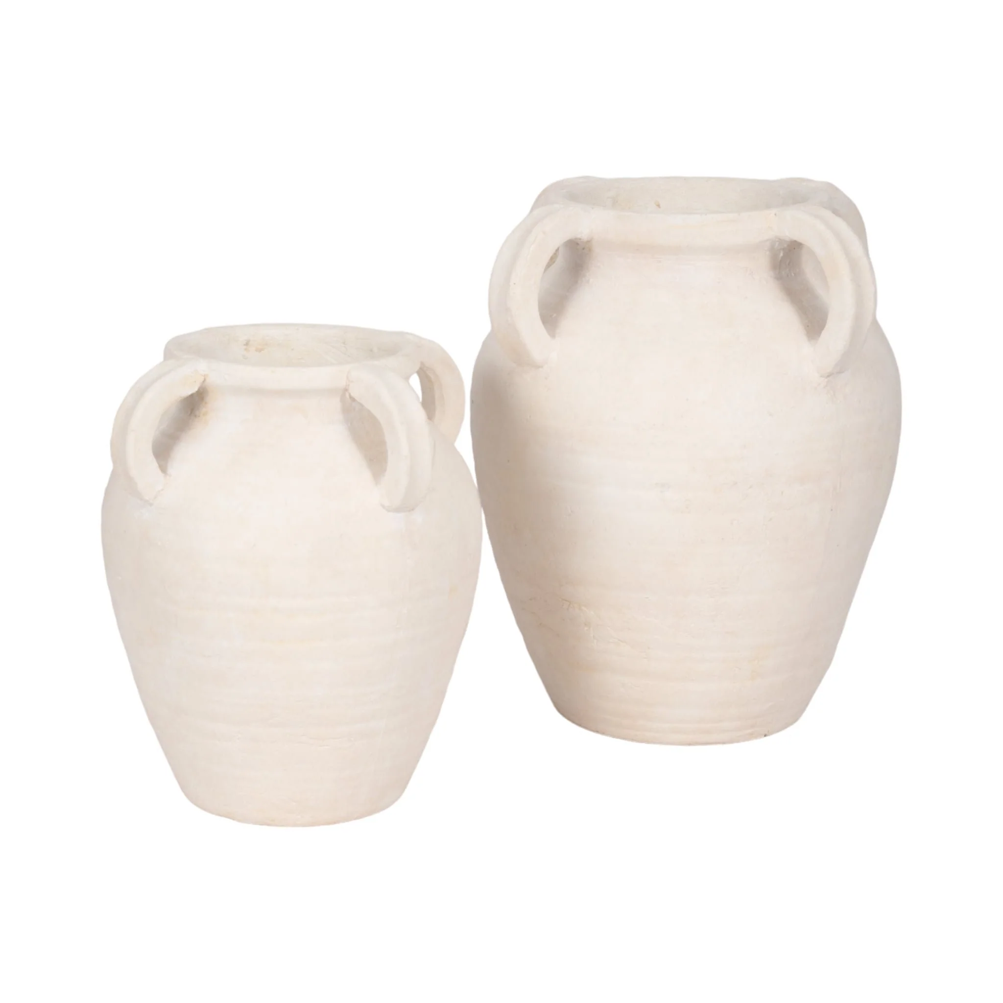 10" Multi Handle Jug, White - Image 7