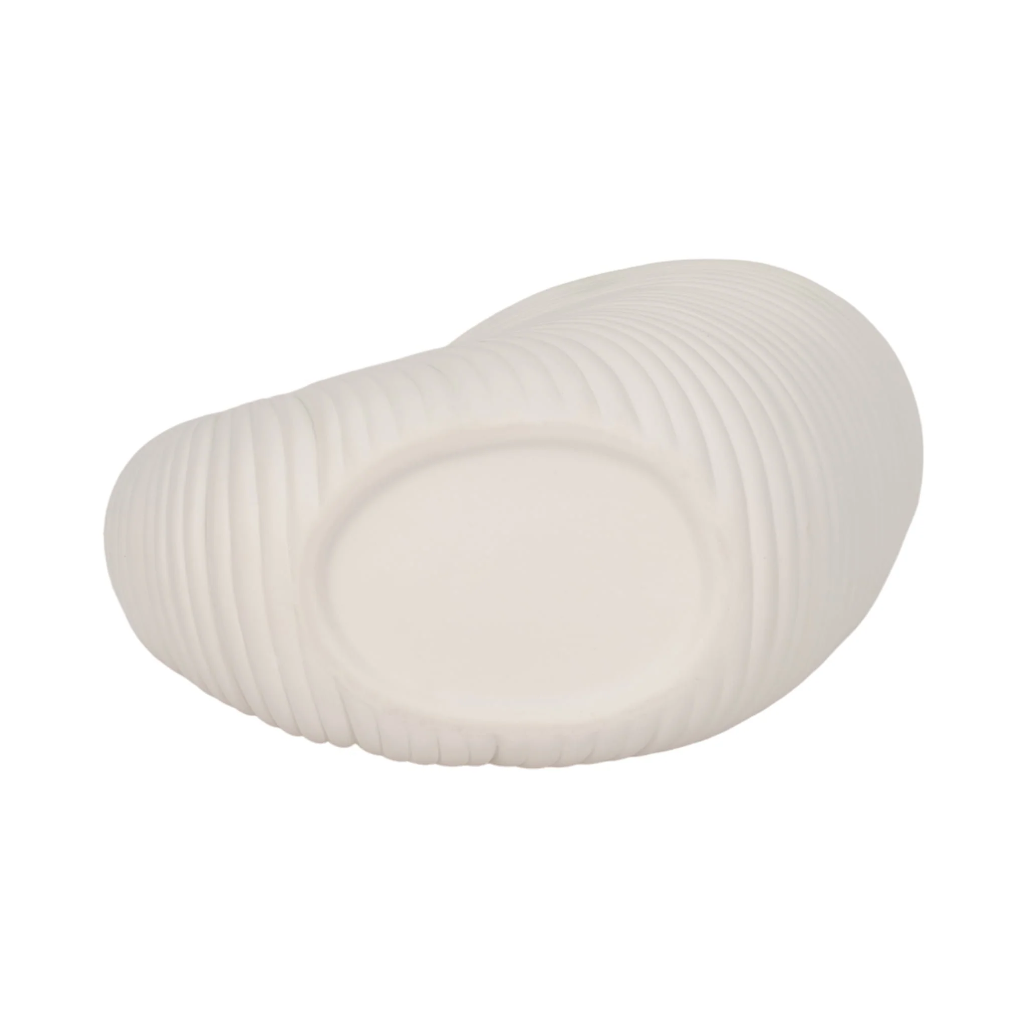 10" Nautilus Shell Planter, White - Image 8