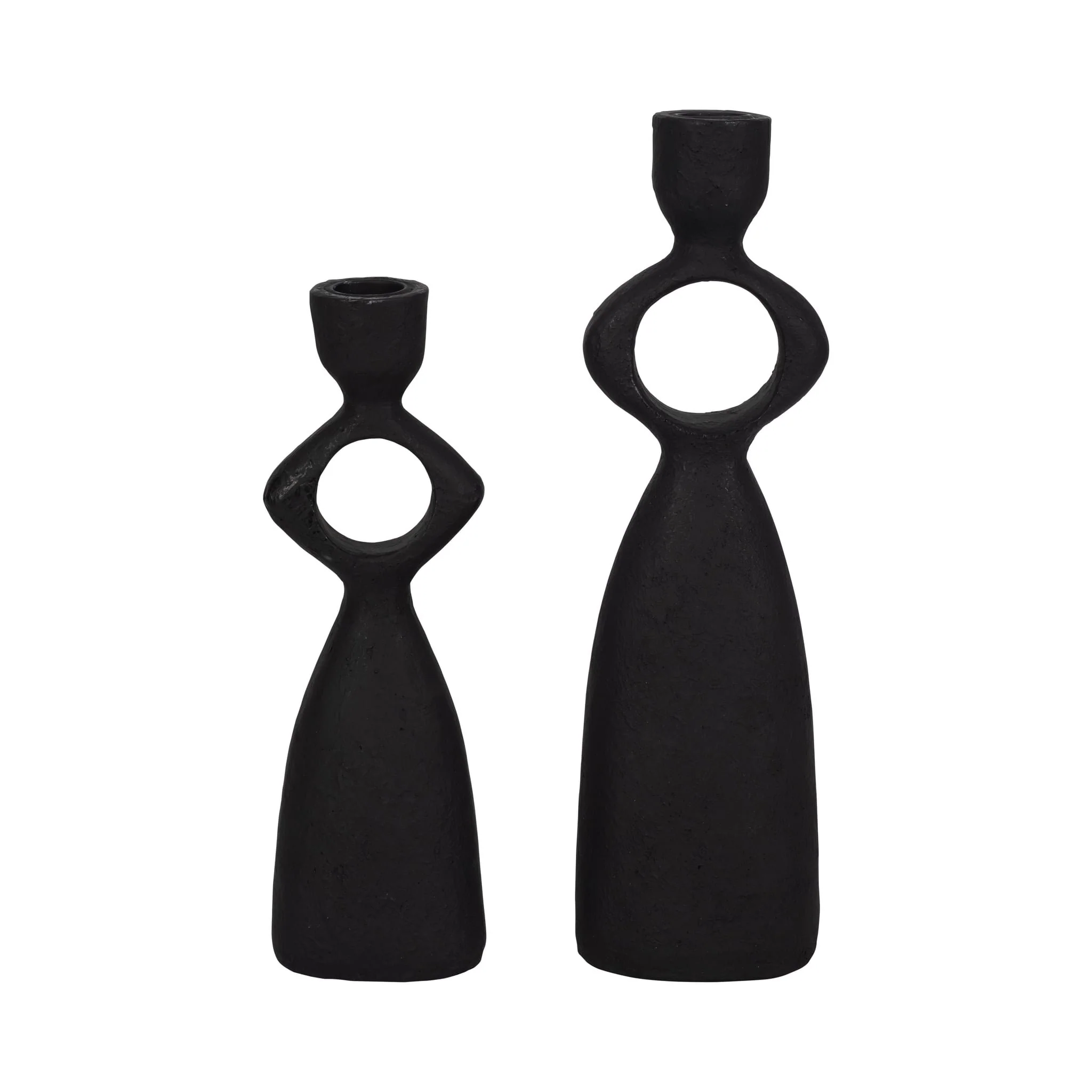 10" Open Cut-out Taper Holder, Black - Image 8