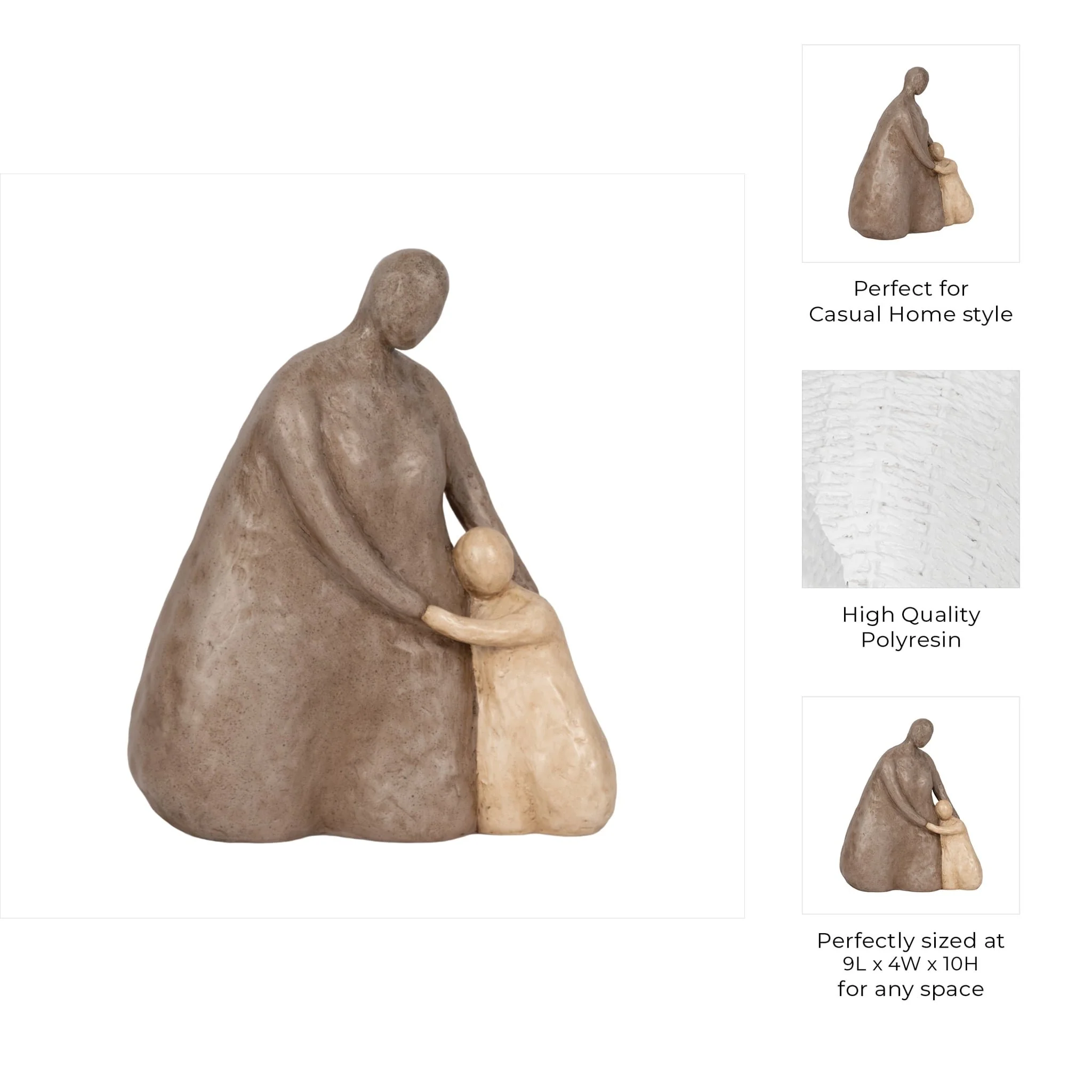 10" Parent And Child Hugging, Multi - Image 9