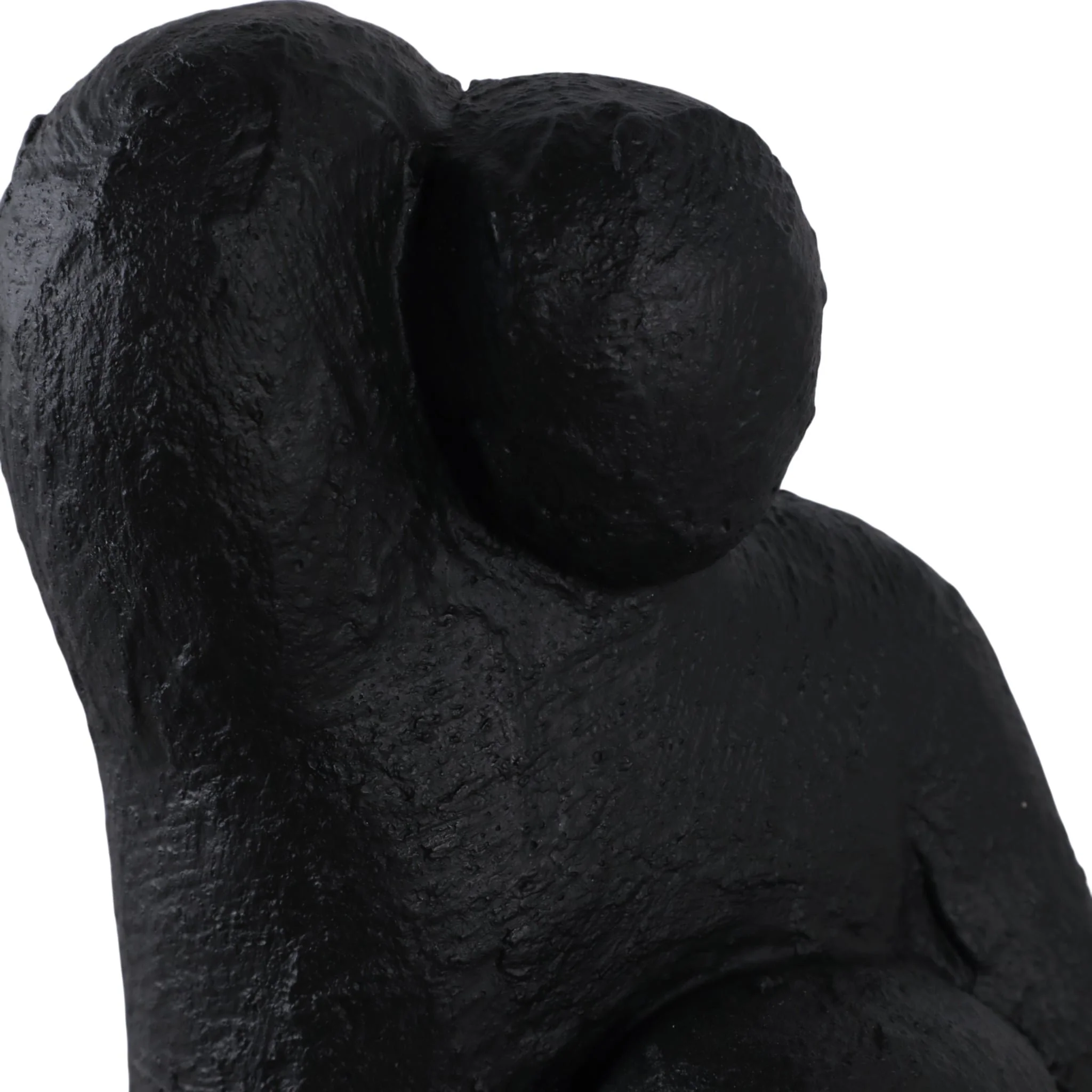 10" Raised Arm Posing Figure, Black - Image 5