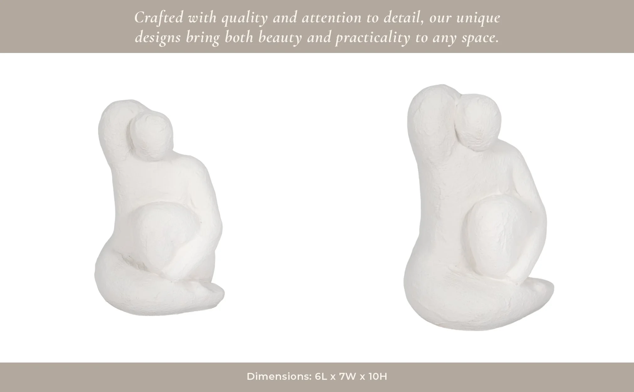 10" Raised Arm Posing Figure, White - Image 13