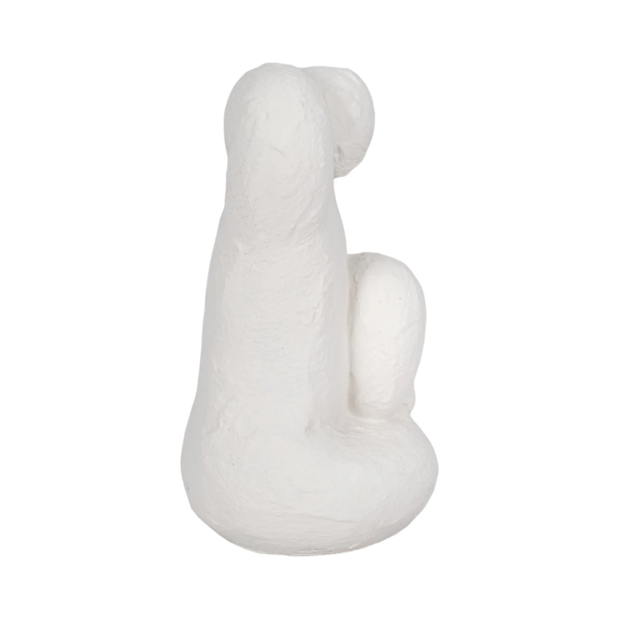 10" Raised Arm Posing Figure, White - Image 3
