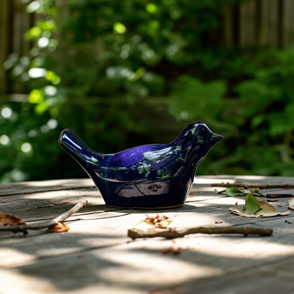 10" Reactive Finish Bird, Blue - Image 11