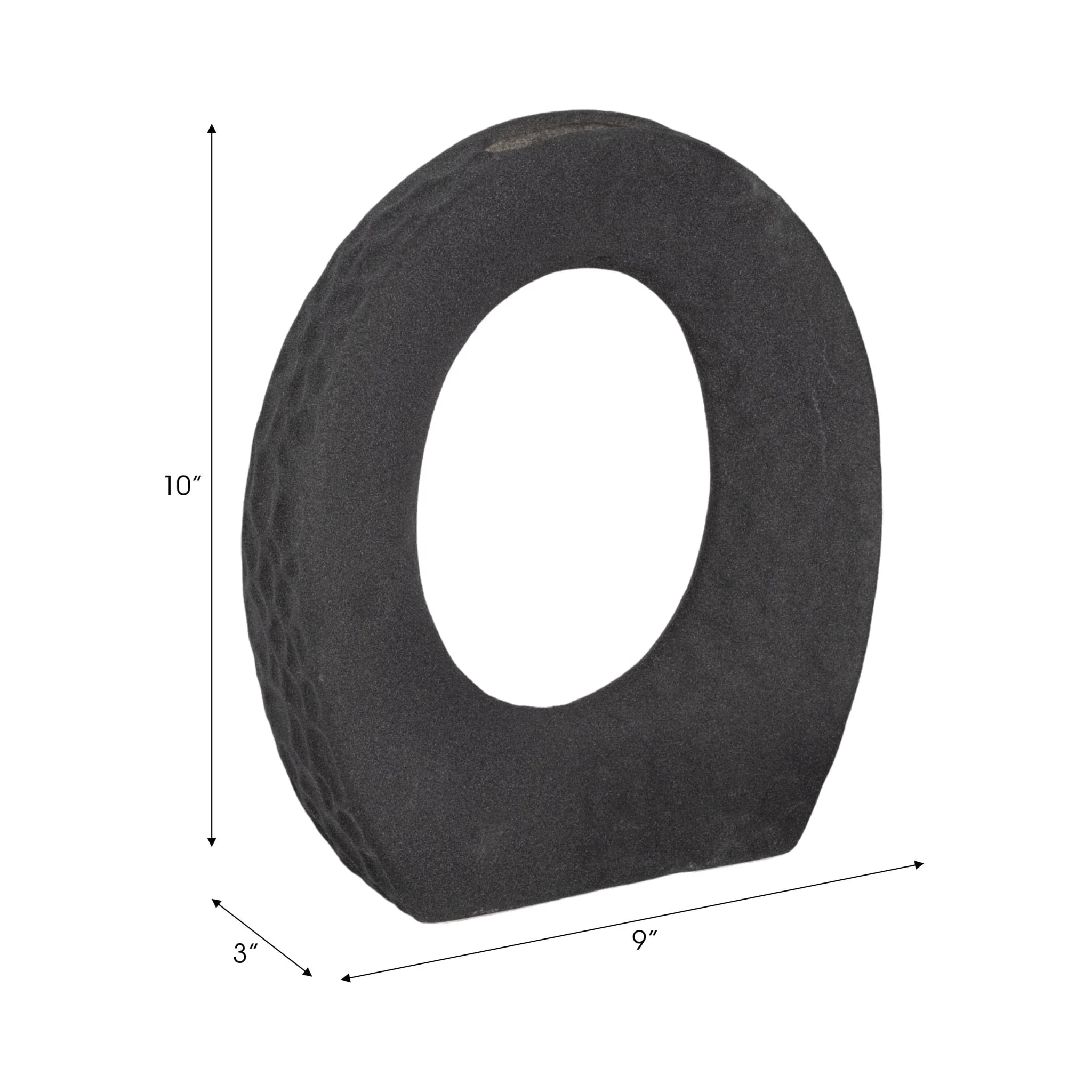 10" Rough Finish Open Cut-out With Vase Opening, B - Image 8