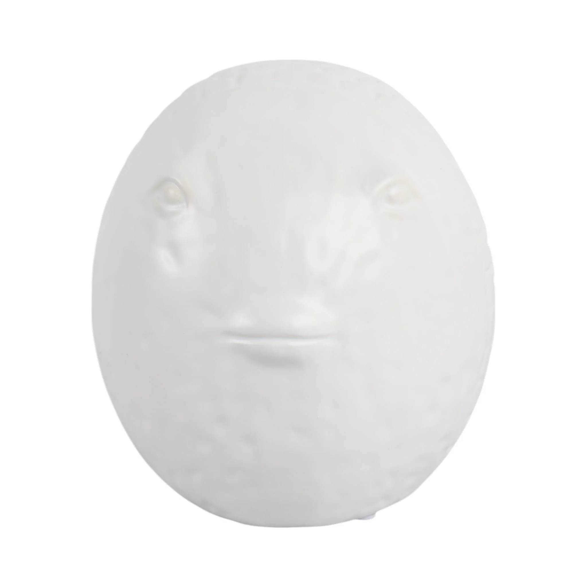 10" Scaled Fish Figurine, White - Image 3