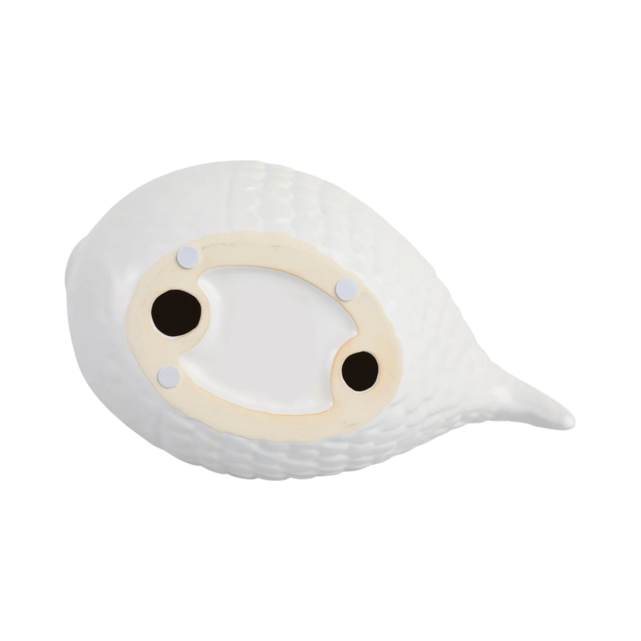 10" Scaled Fish Figurine, White - Image 7