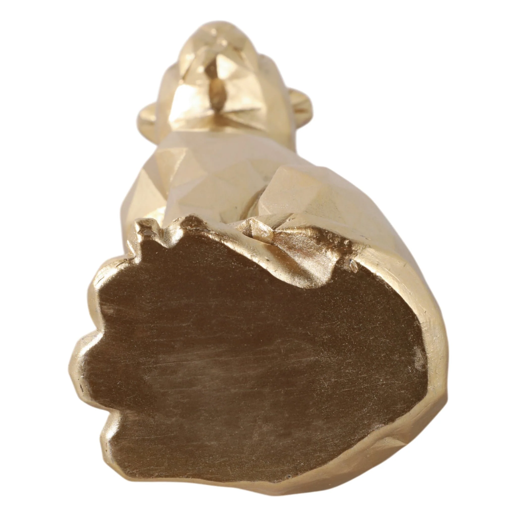 10" Sitting Leopard, Gold - Image 7