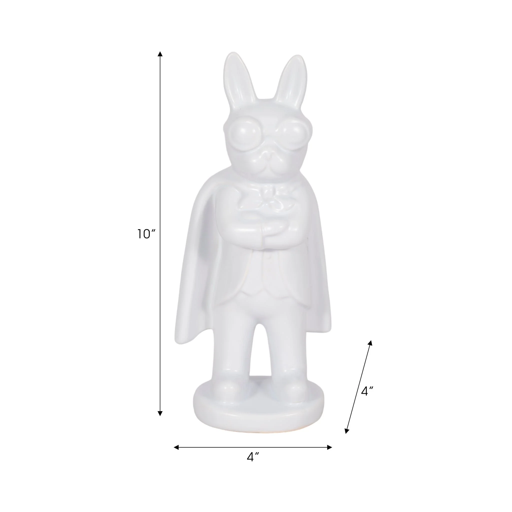 10" Super Dog, White - Image 8