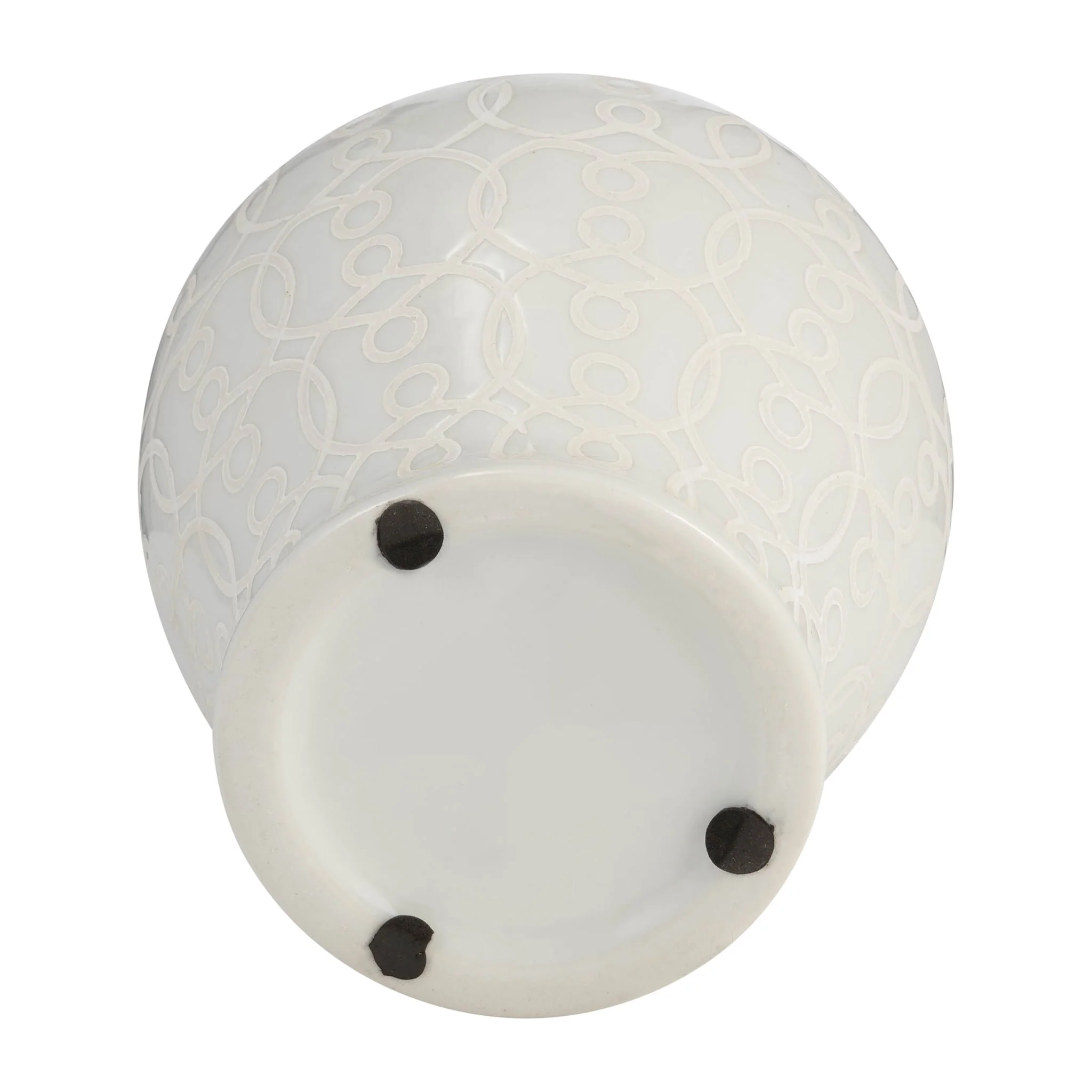 10" Temple Jar, Ivory - Image 7