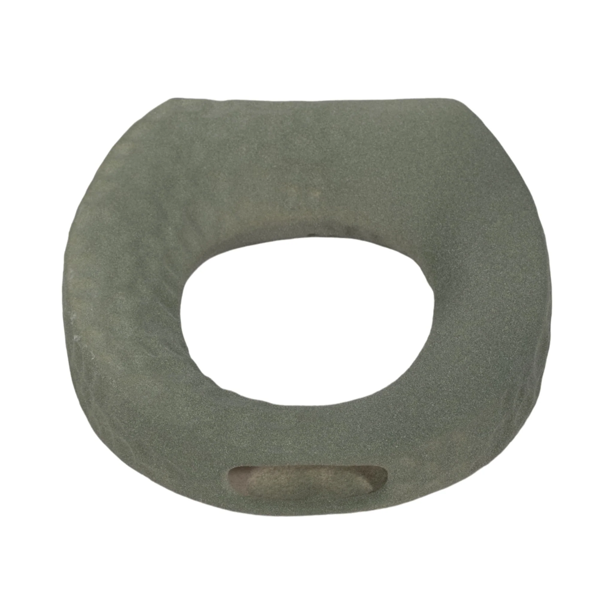 10" Textured Open Cut-out With Vase Opening, Sage - Image 6