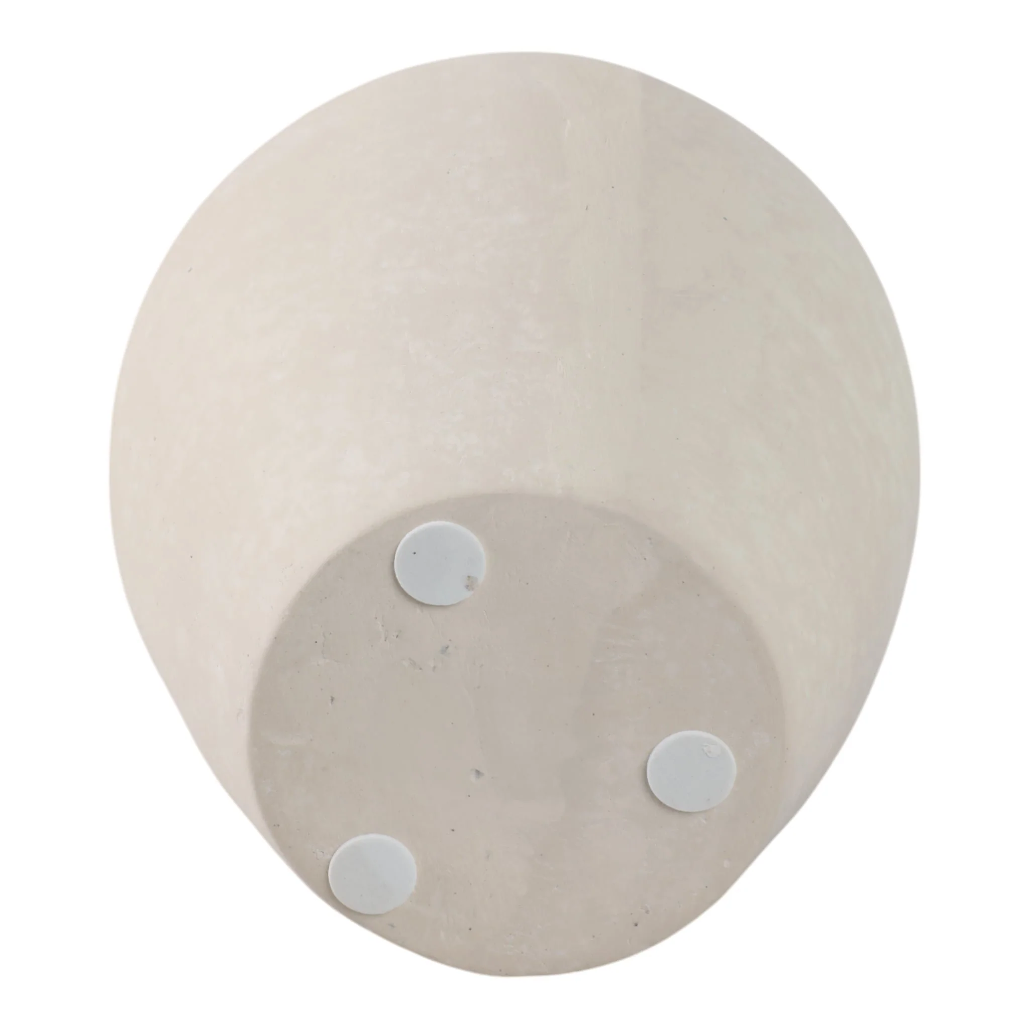 10" Traditional Jug, Paper Mache, Ivory - Image 7
