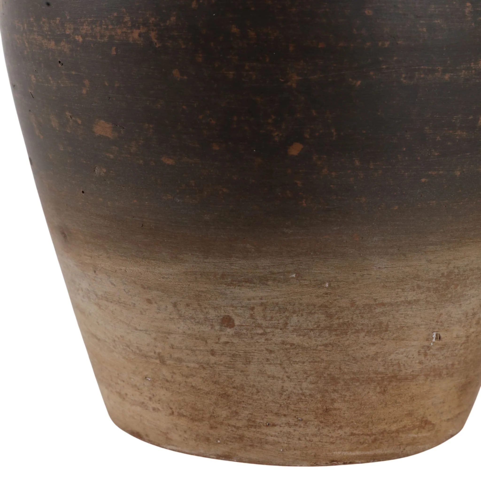 10" Traditional Terracotta Jug, Chocolate Brown - Image 5