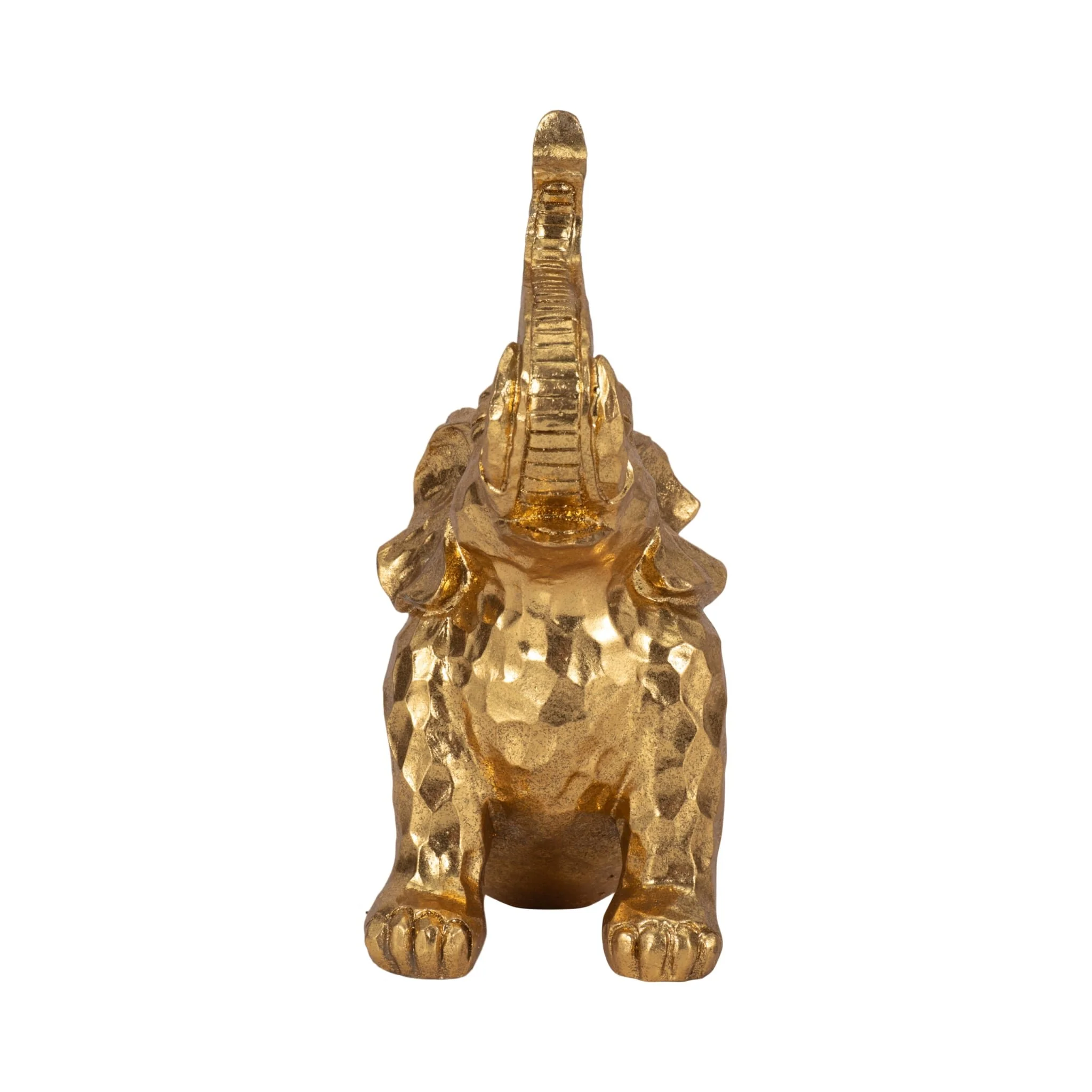10" Yoga Elephant, Gold - Image 3