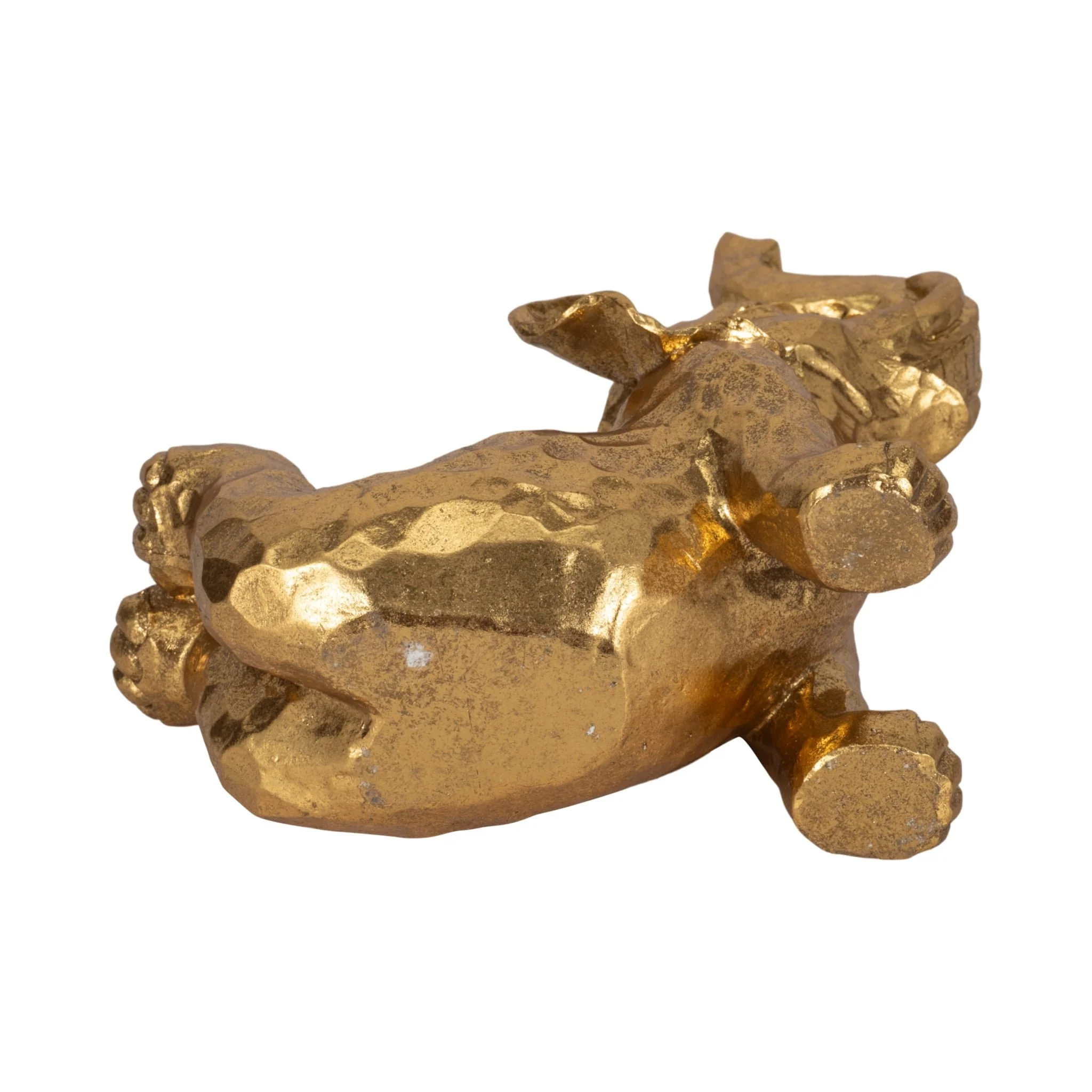 10" Yoga Elephant, Gold - Image 7
