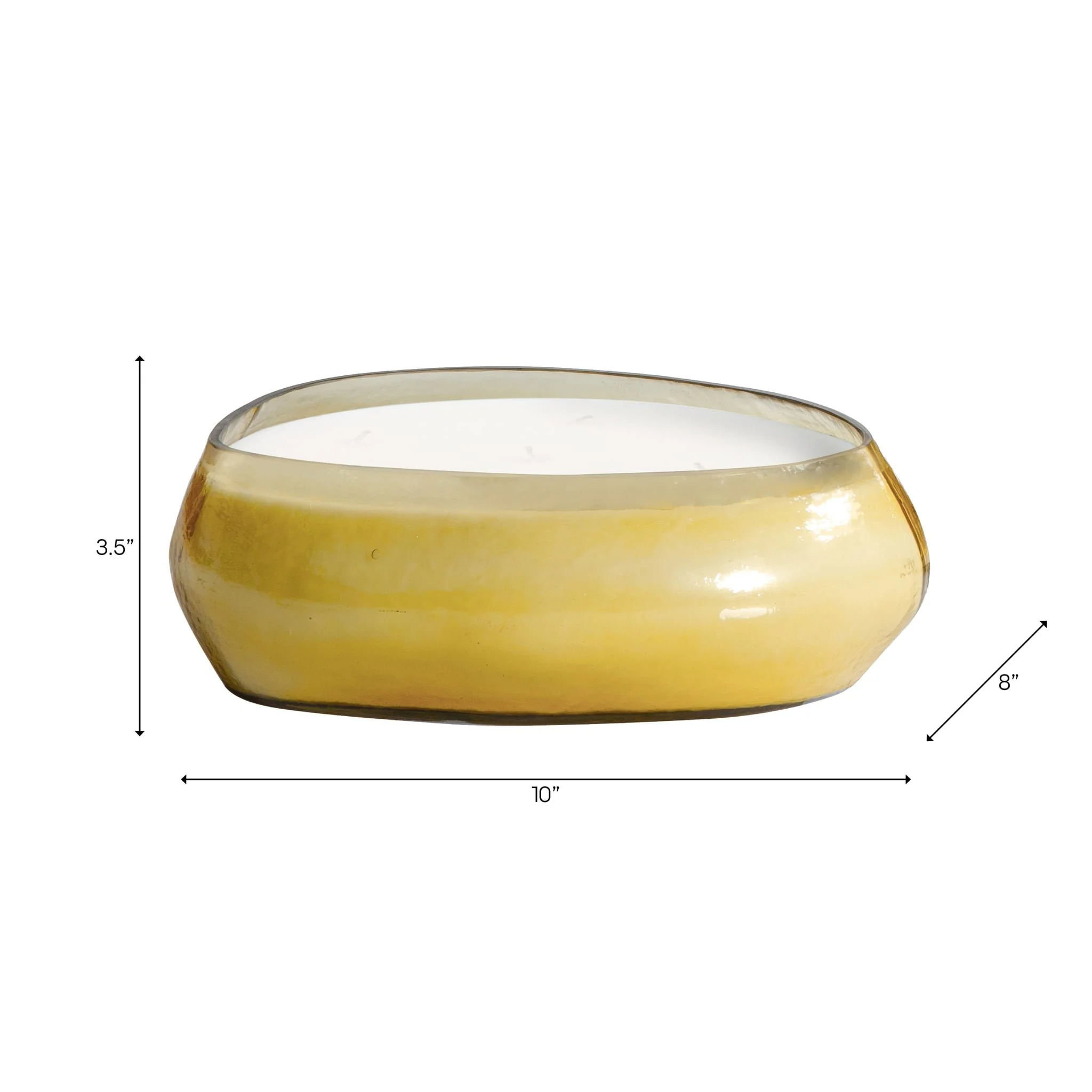 10x3" 61 Oz Midnight Amber Scented Candle, Amber - Image 8