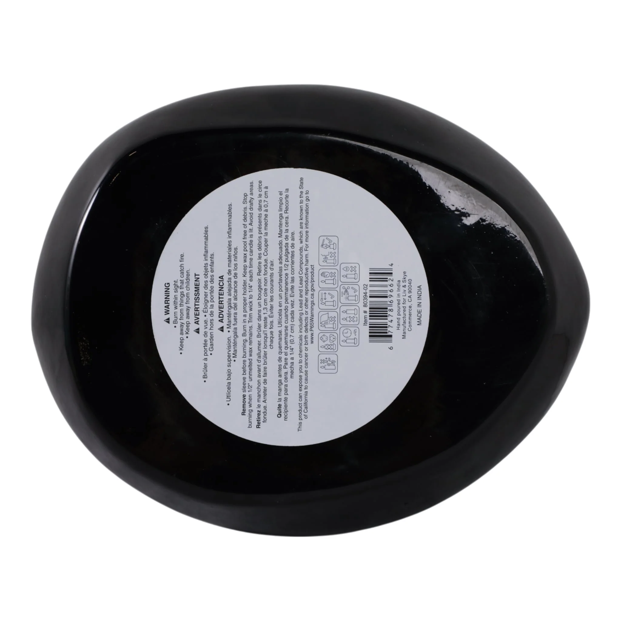 10x3" 61 Oz Red Currant & Oak Scented Candle, Blac - Image 7