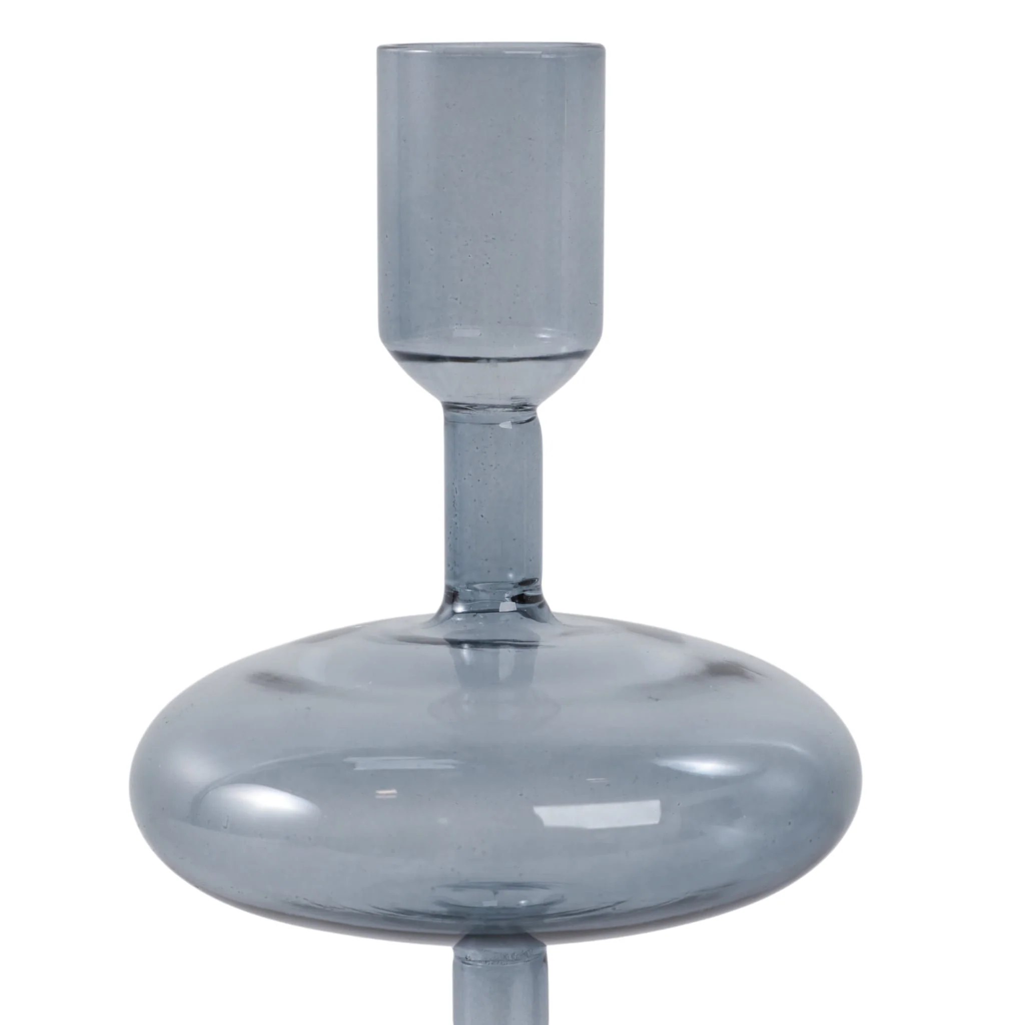 10x4" Retro Bubble Taper Holder, Blue - Image 4