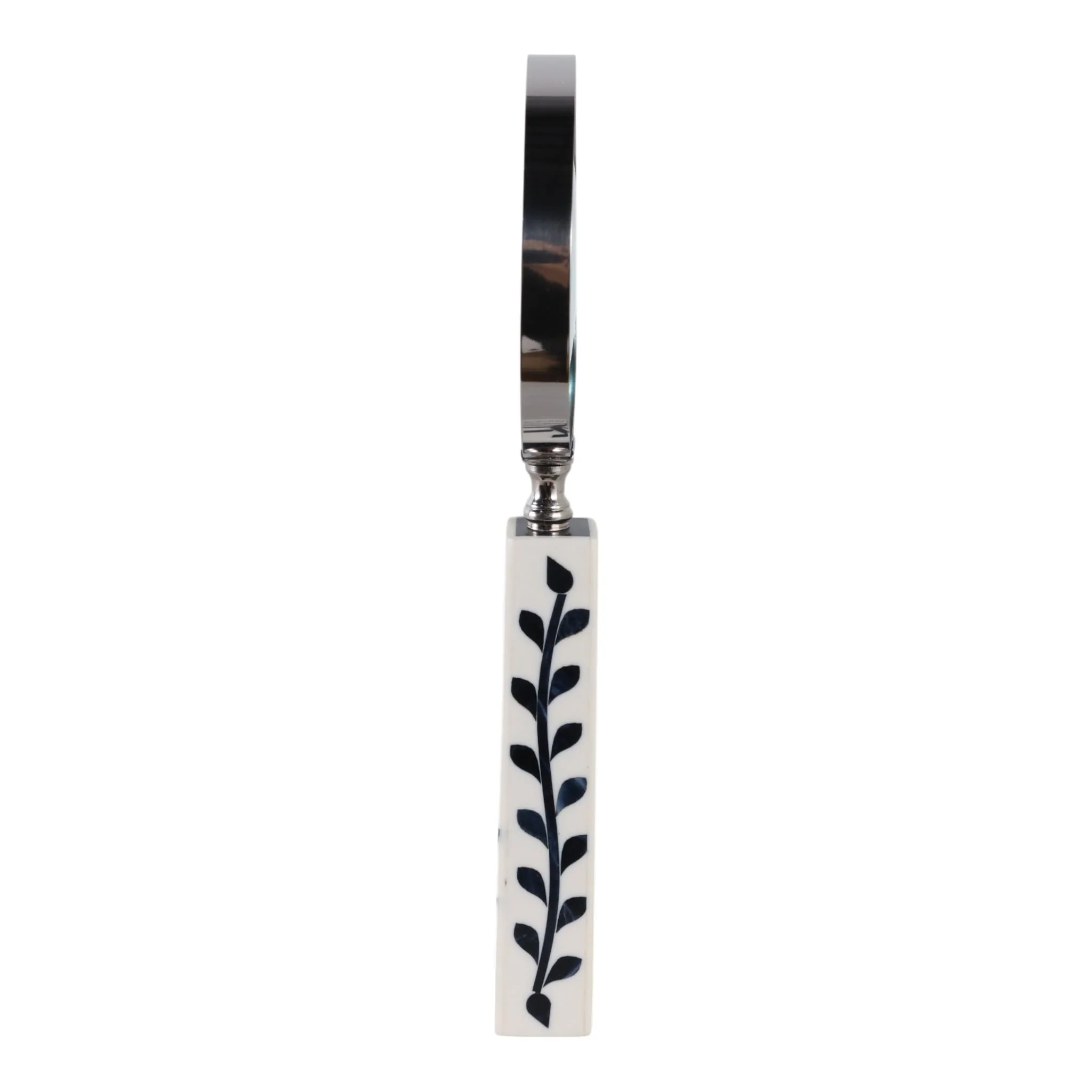 10x4" Vines Handle Magnifying Glass, White/blue - Image 3