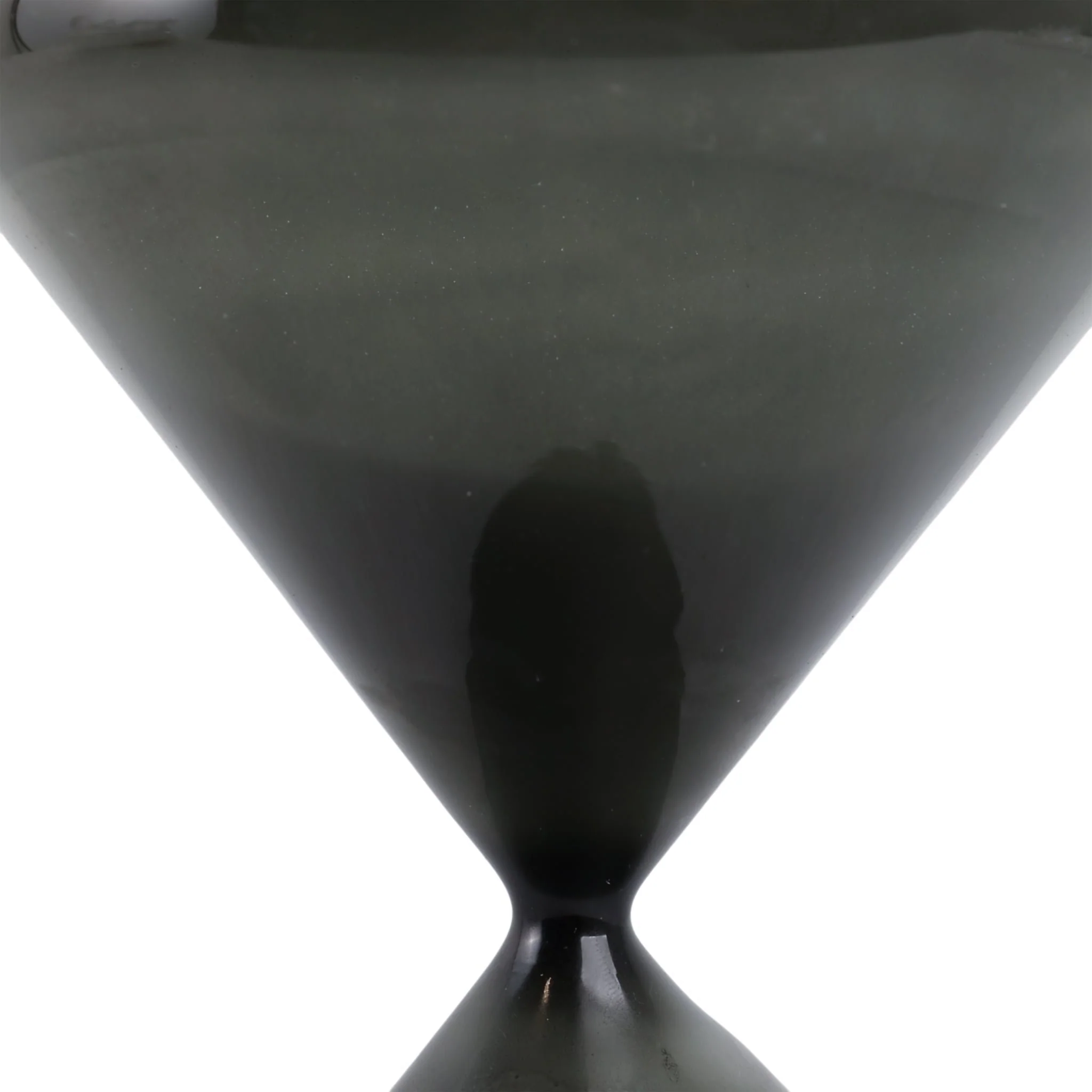 10x5" Glass 90min Abstract Sandtimer, Smoke - Image 5