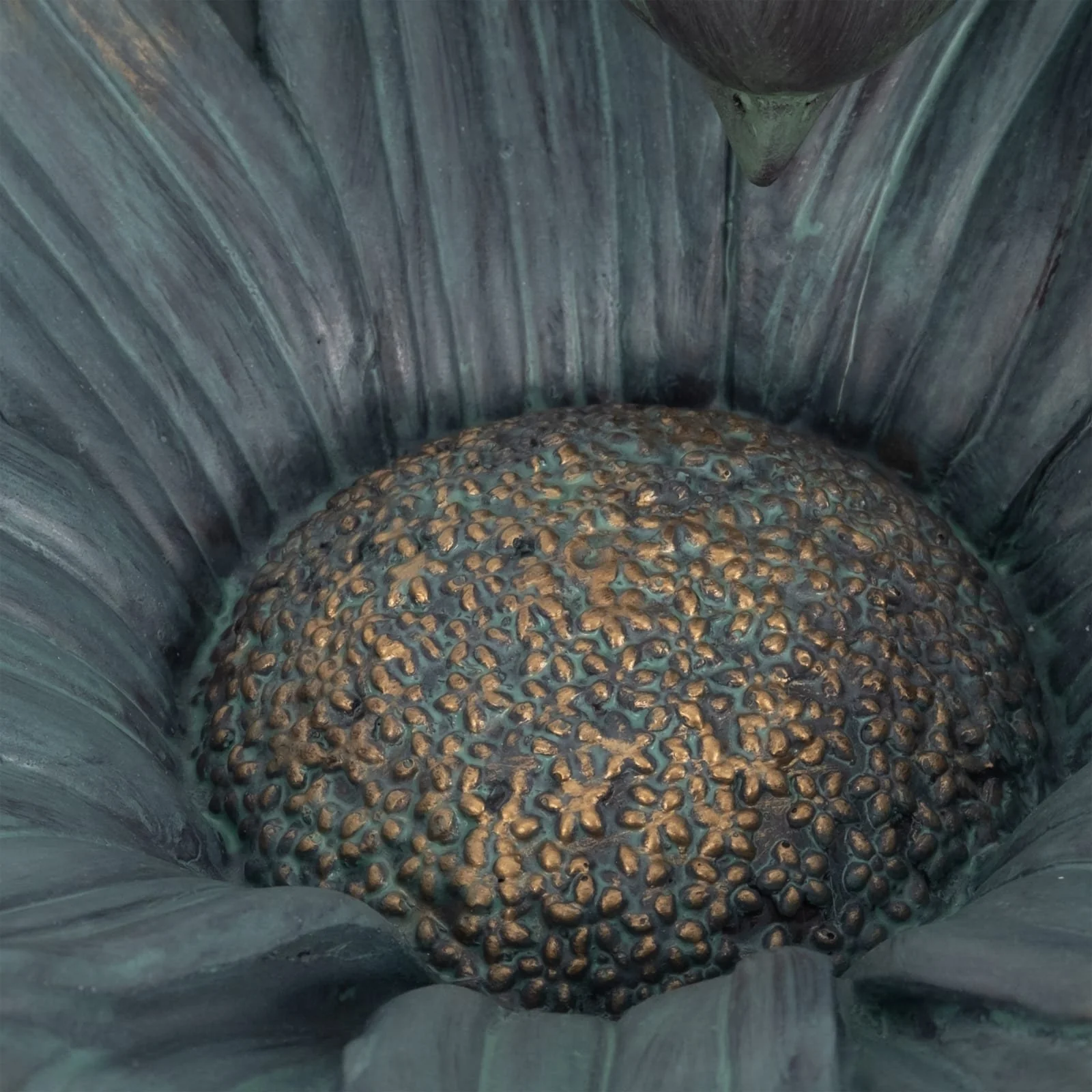 11" Daisy Bird Feeder, Blue - Image 5