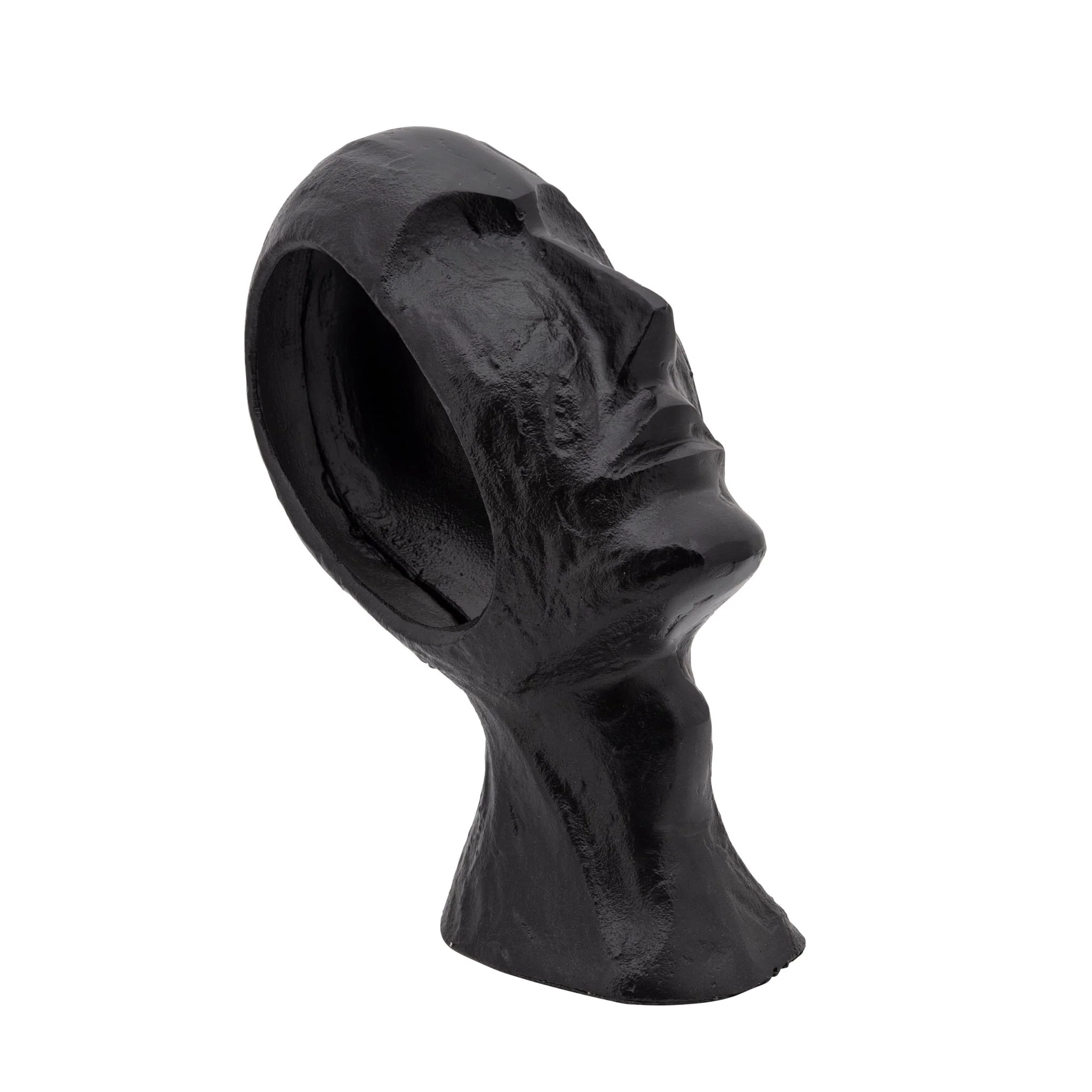 11" Metal Face Deco, Black - Image 2