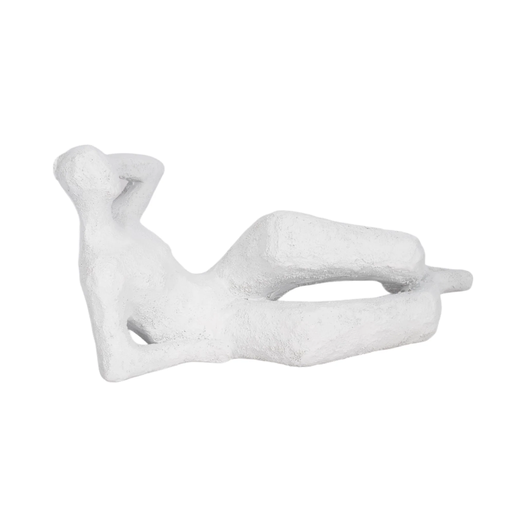 11" Paint Me Pose Rough Texture, White - Image 3