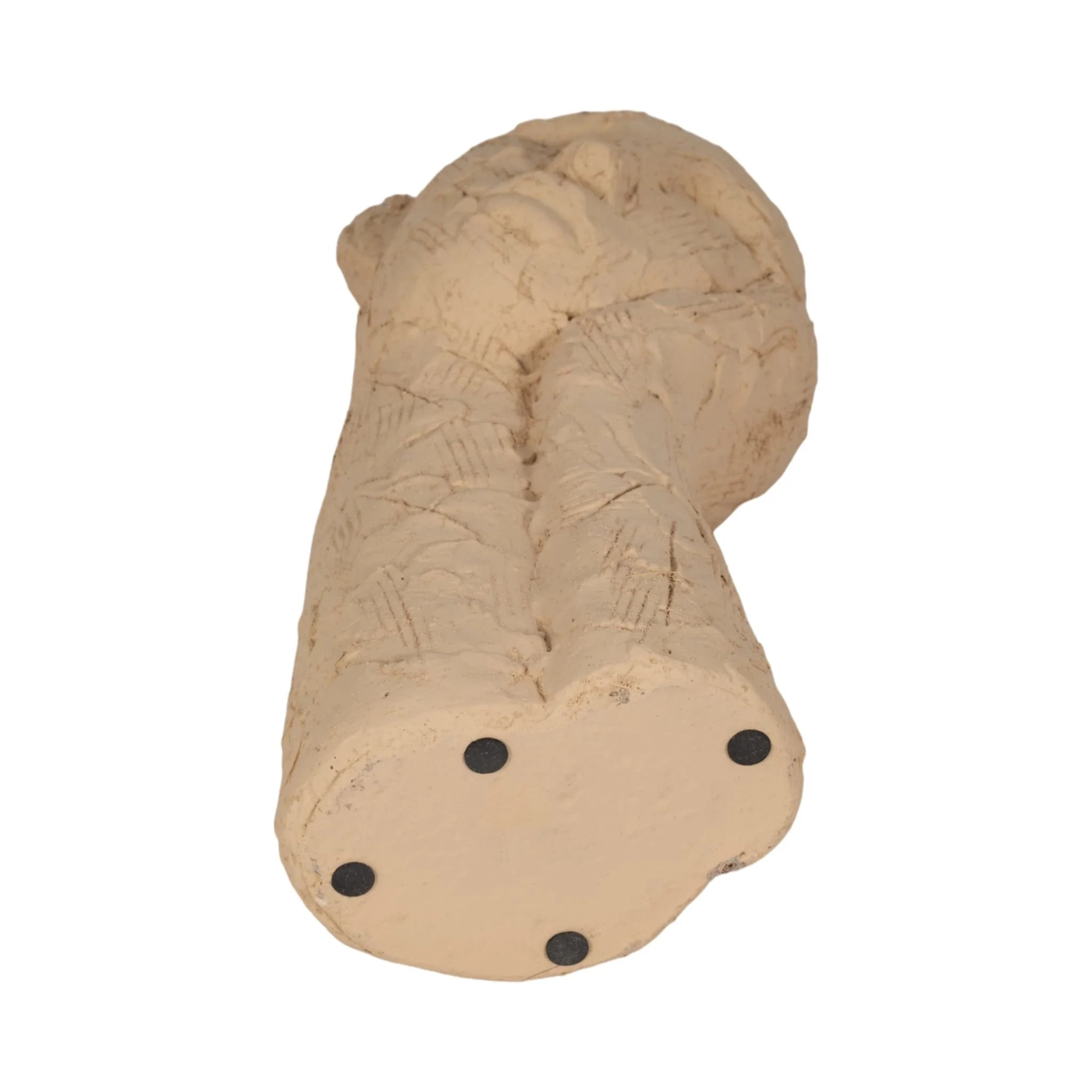 11" Resting Head On Hand Figure, Tan - Image 7