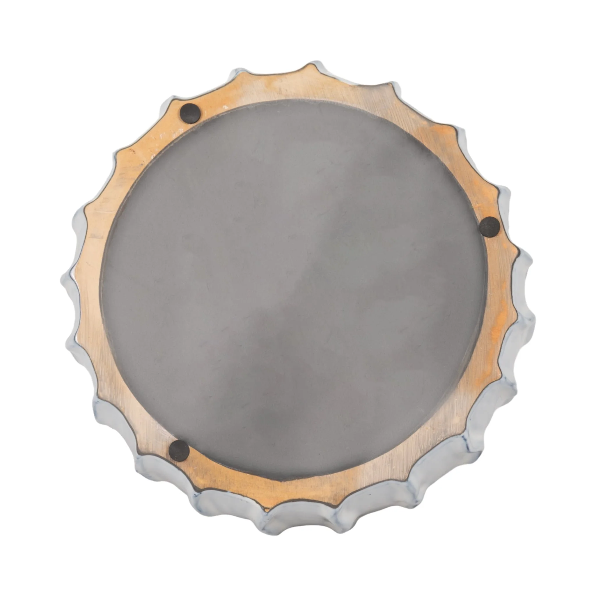 11" Sea Urchin Bowl, White/blue - Image 6