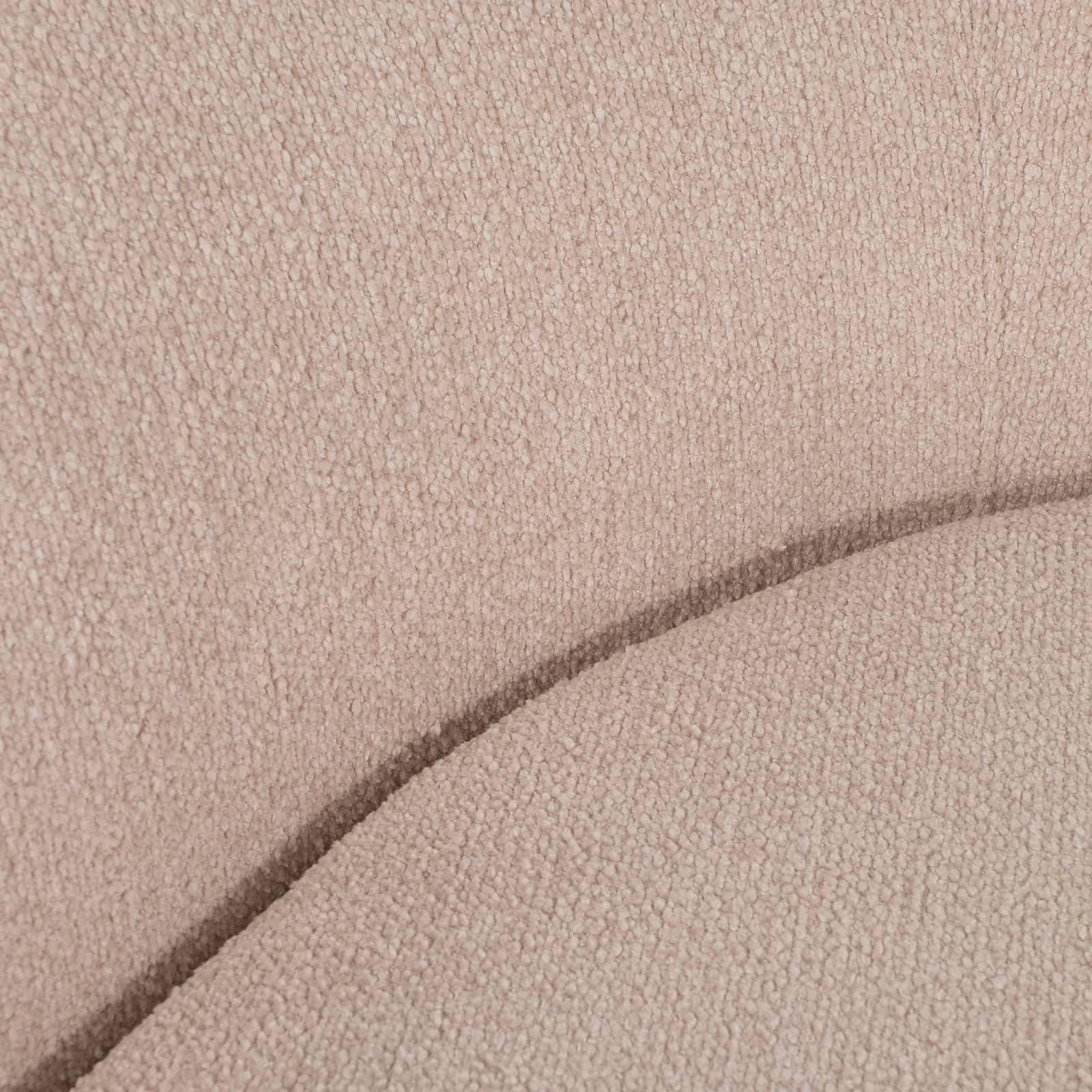 118" Raf Chaise Sofa, Blush 2 Bx - Image 7