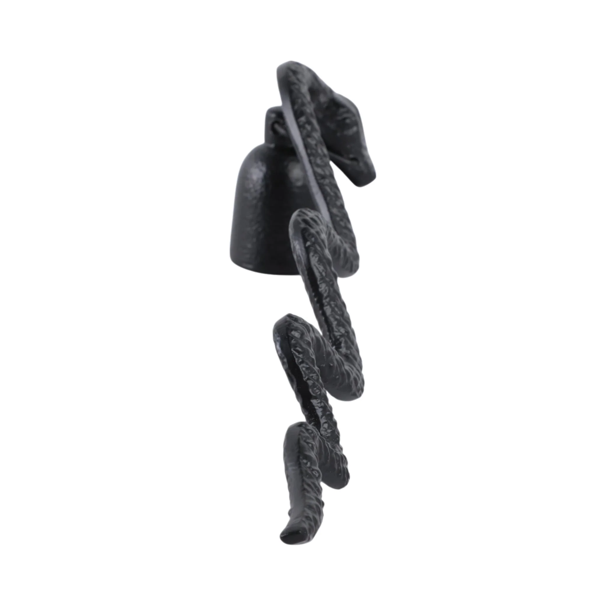 11x3" Metal Snake Candle Snuffer, Black - Image 3