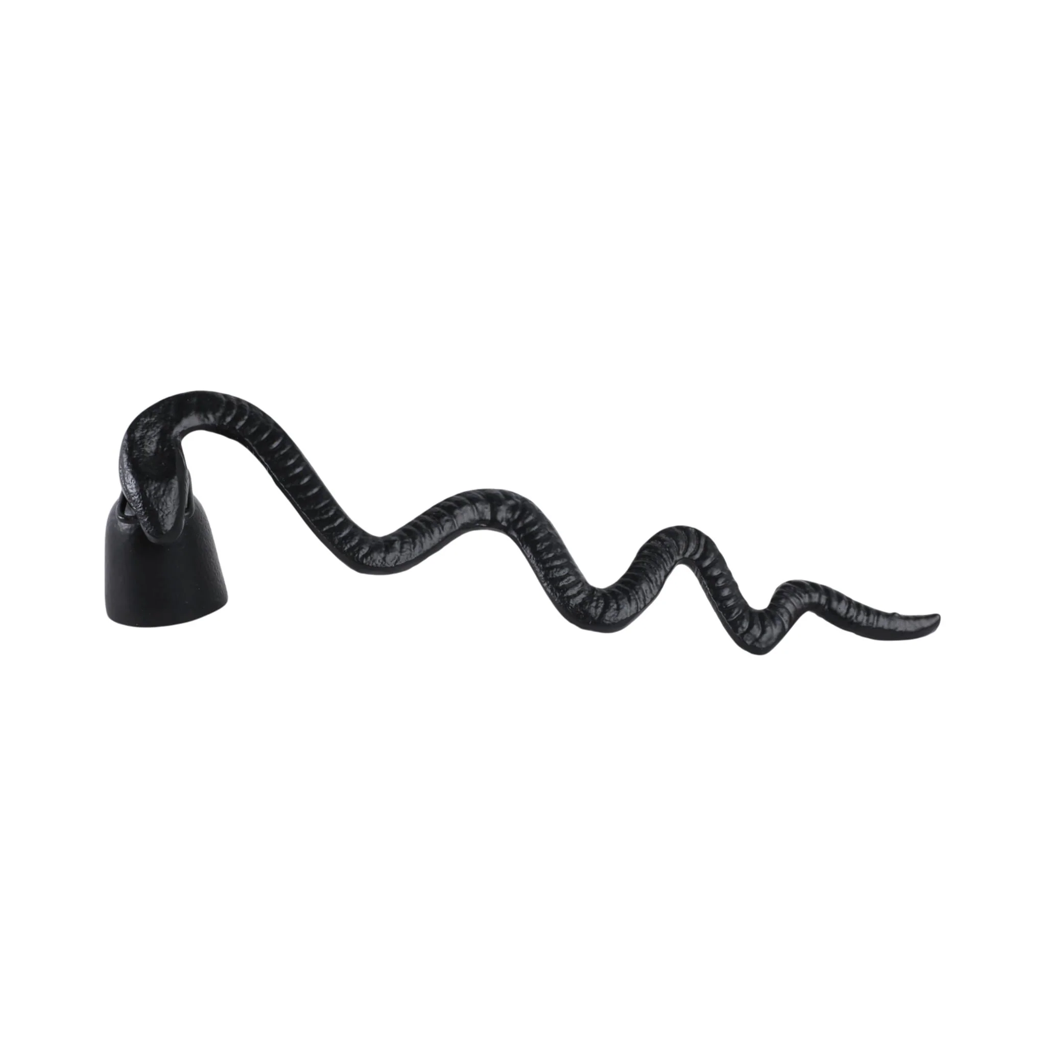 11x3" Metal Snake Candle Snuffer, Black - Image 4