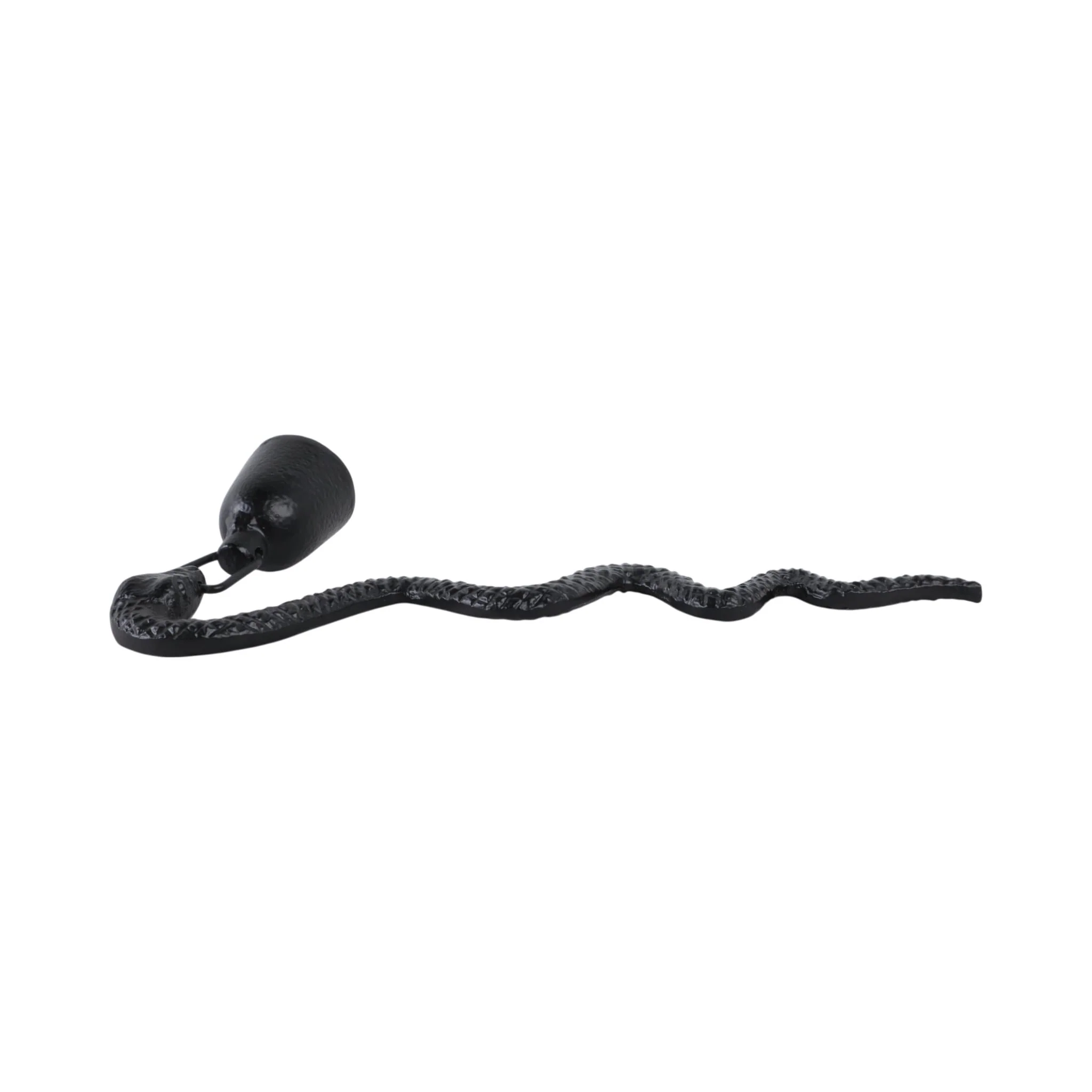11x3" Metal Snake Candle Snuffer, Black - Image 7