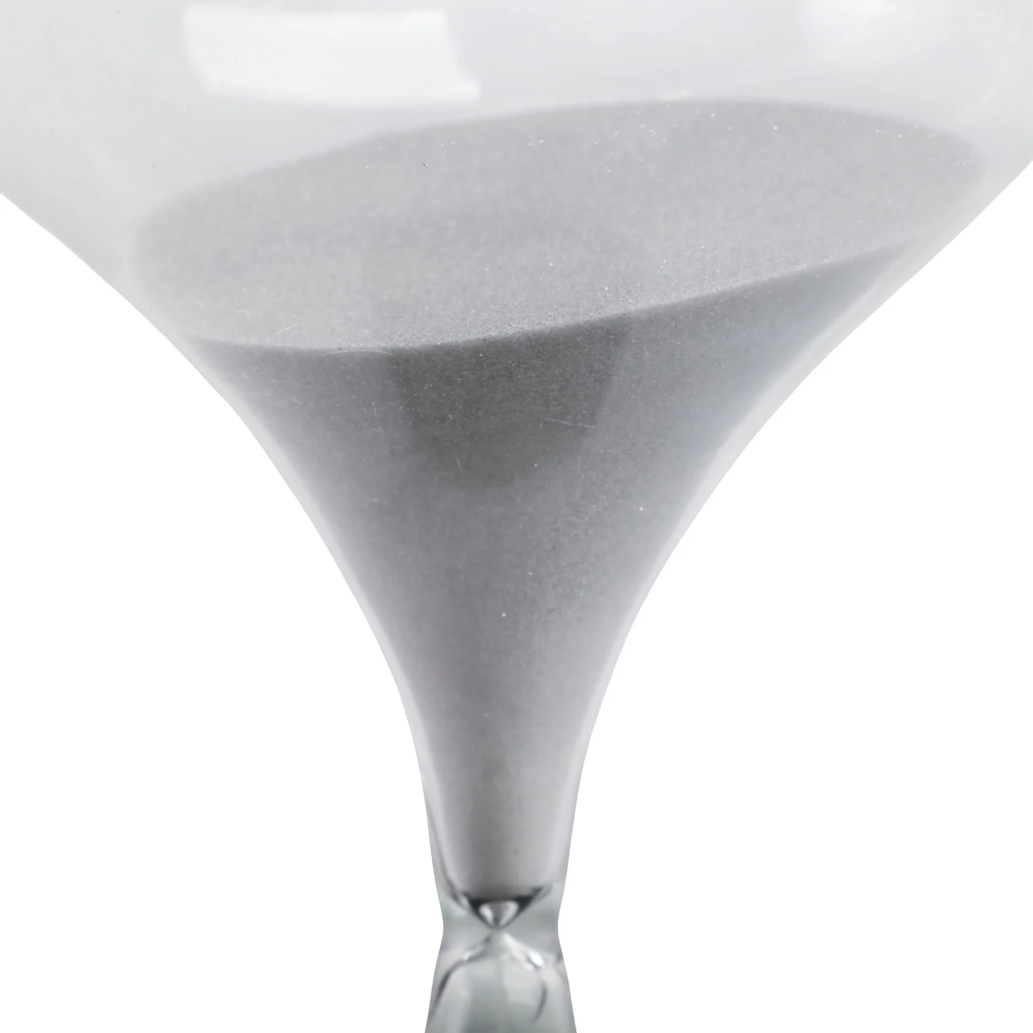 11x5" Glass 60min Modern Sandtimer, Smoke - Image 5