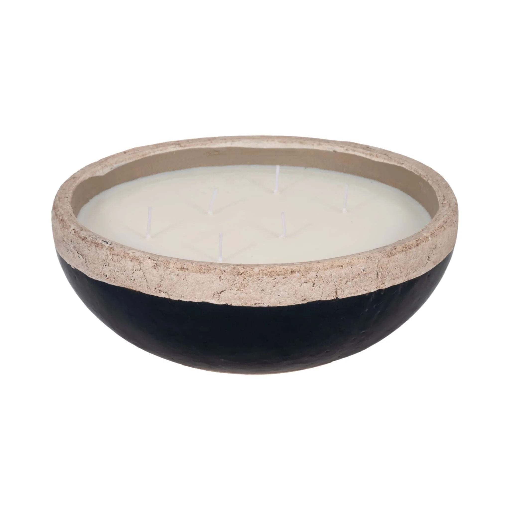 12" 57 Oz Spiced Cranberry Bowl Candle, Dark Blue - Image 2