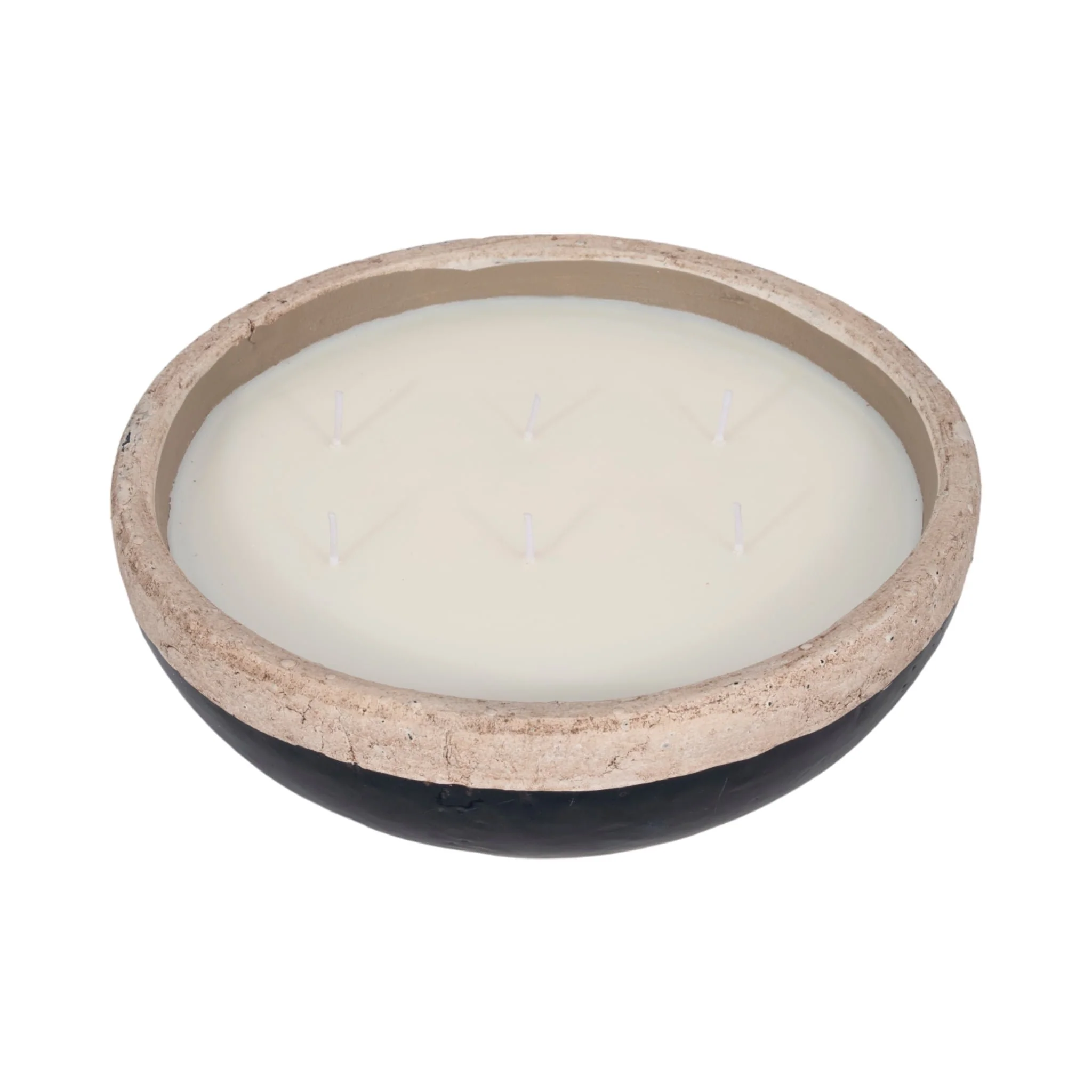12" 57 Oz Spiced Cranberry Bowl Candle, Dark Blue - Image 4