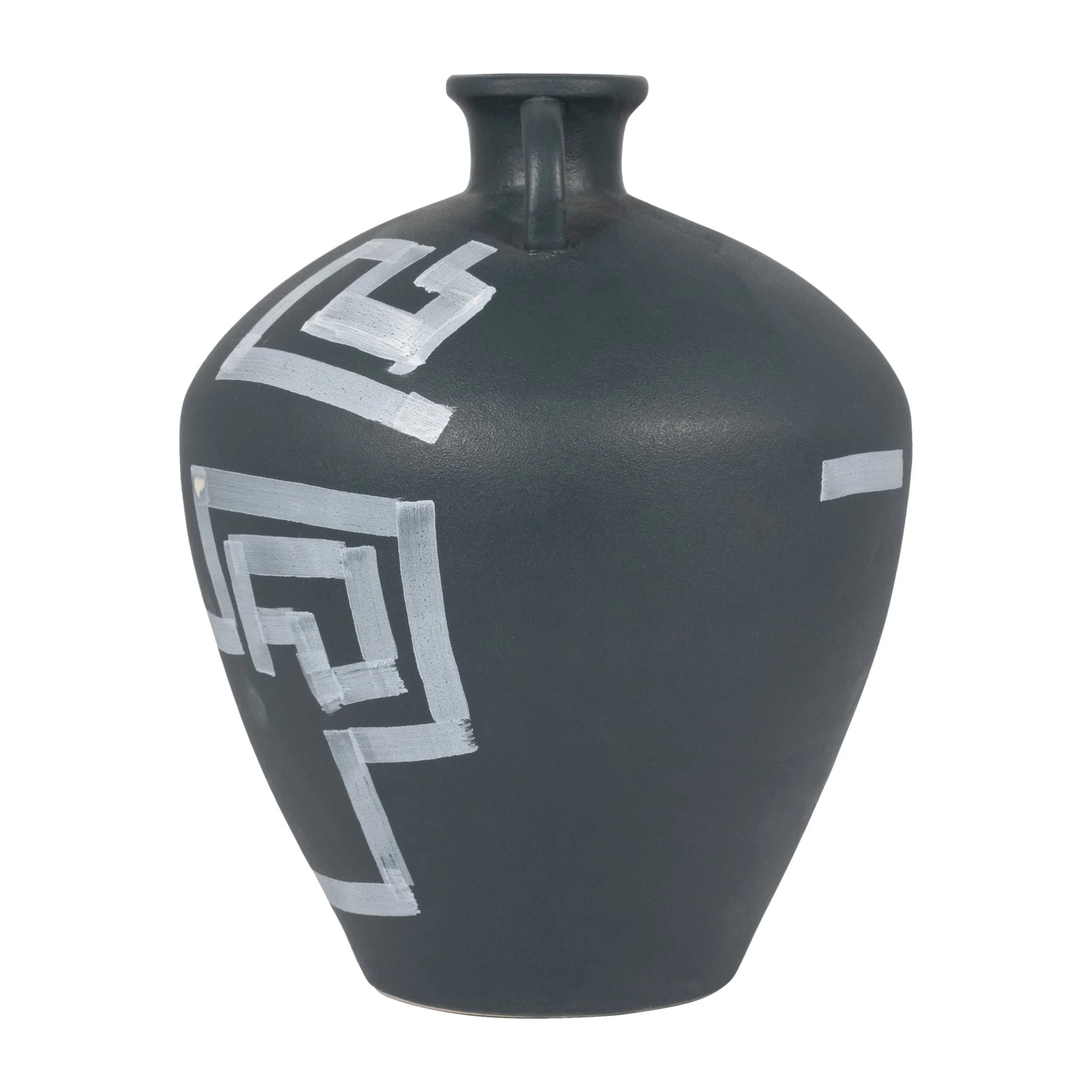 12" Aztec Jug, Green - Image 3