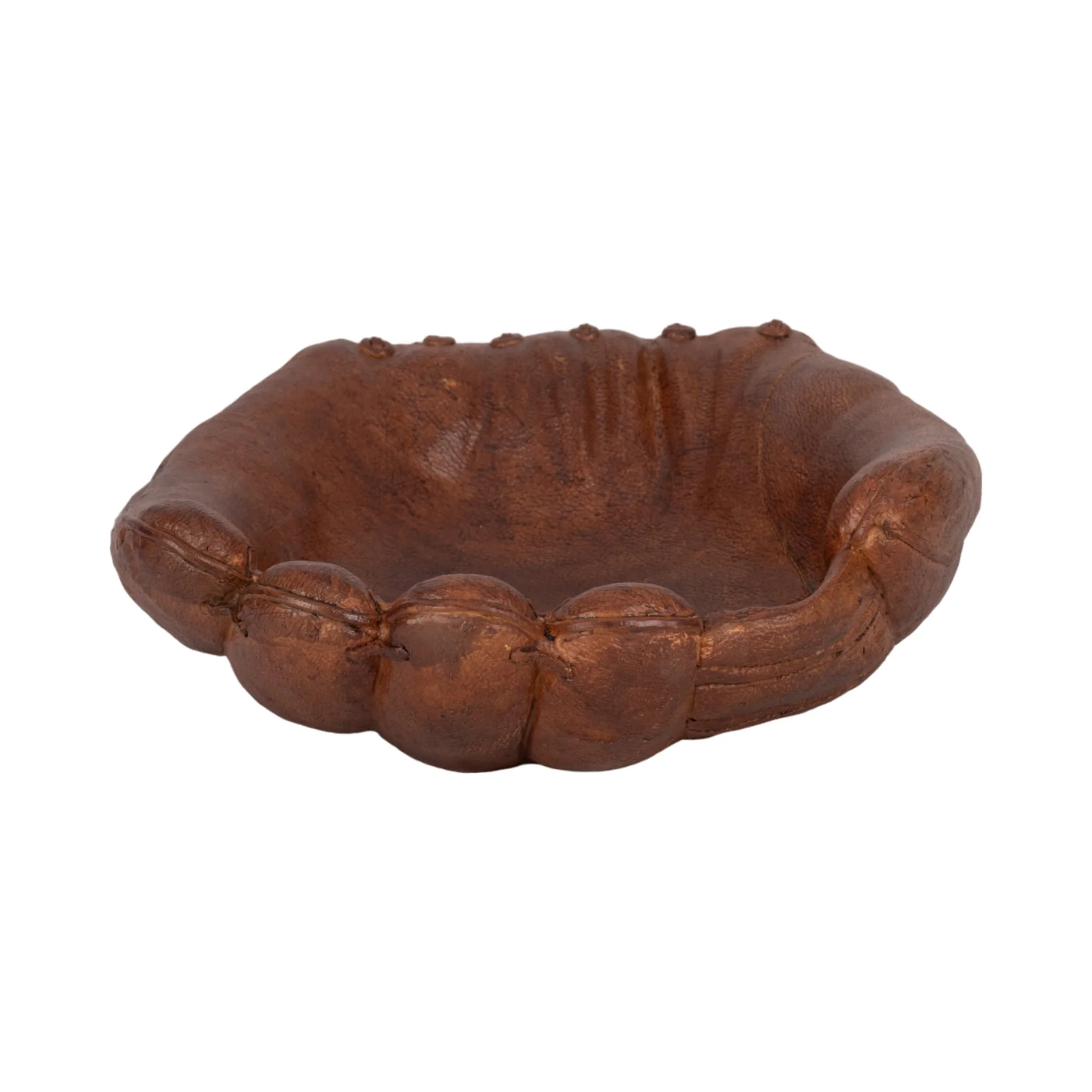 12" Baseball Glove, Brown - Image 4