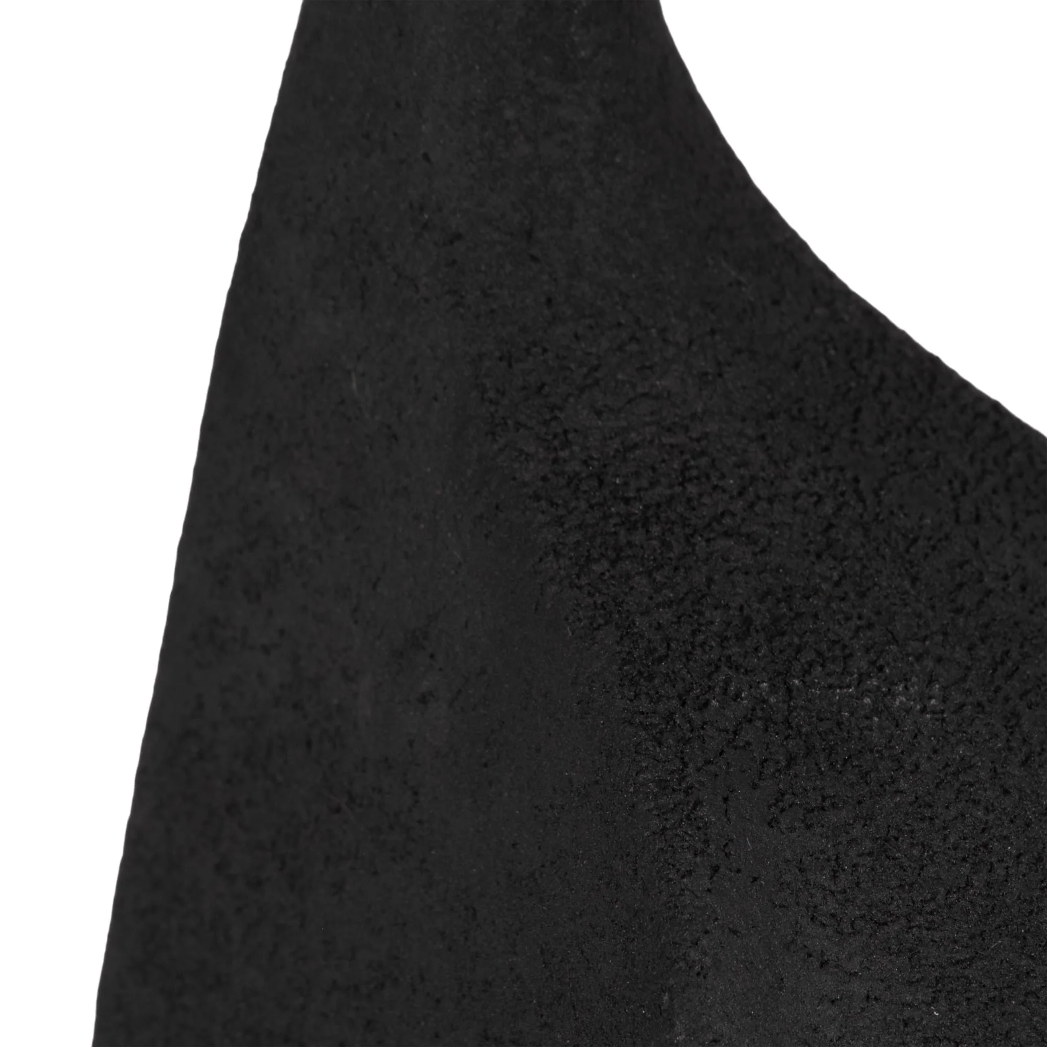 12" Big Ear Elephant With Rough Texture, Black - Image 5