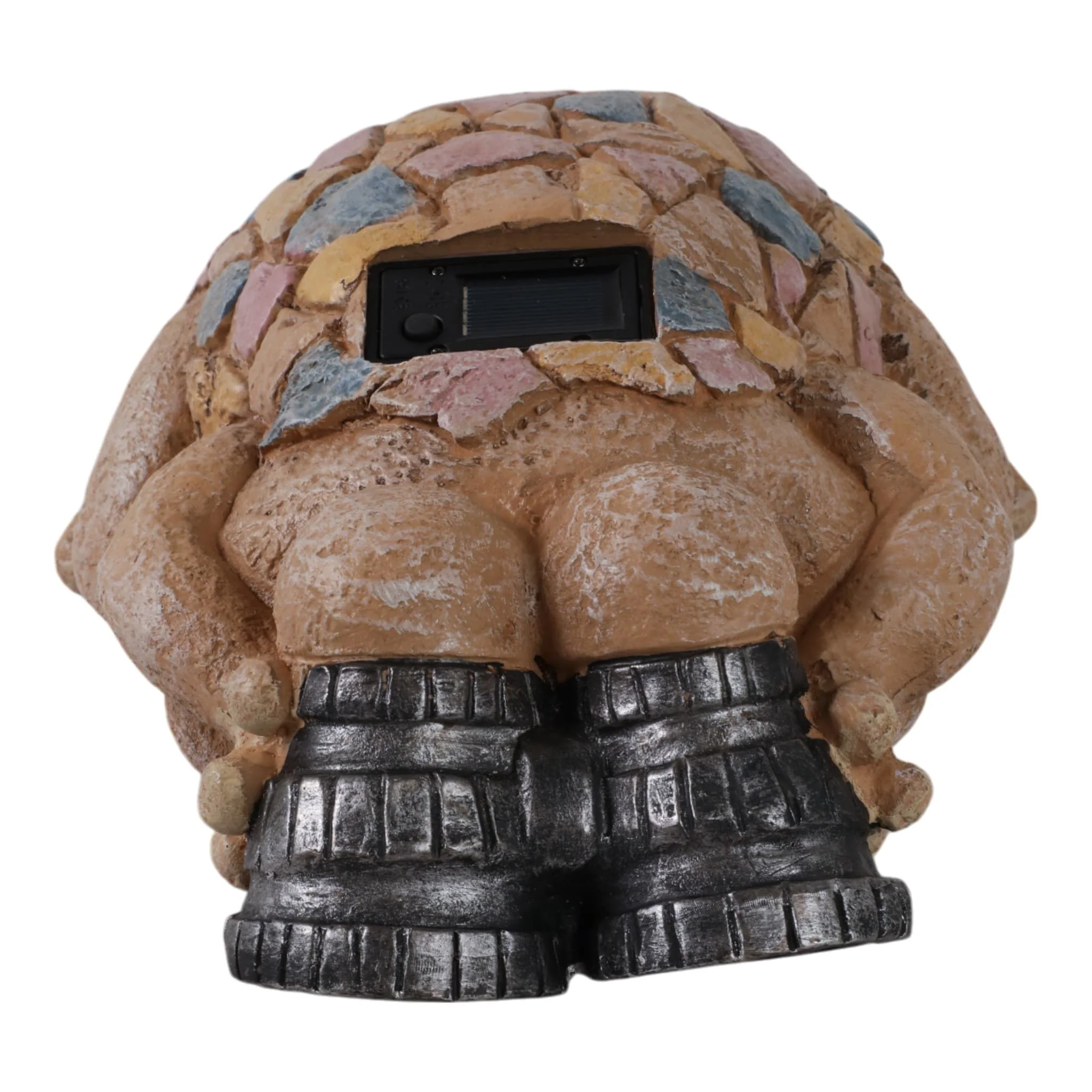 12" Frog With Solar Goggles, Multi - Image 6