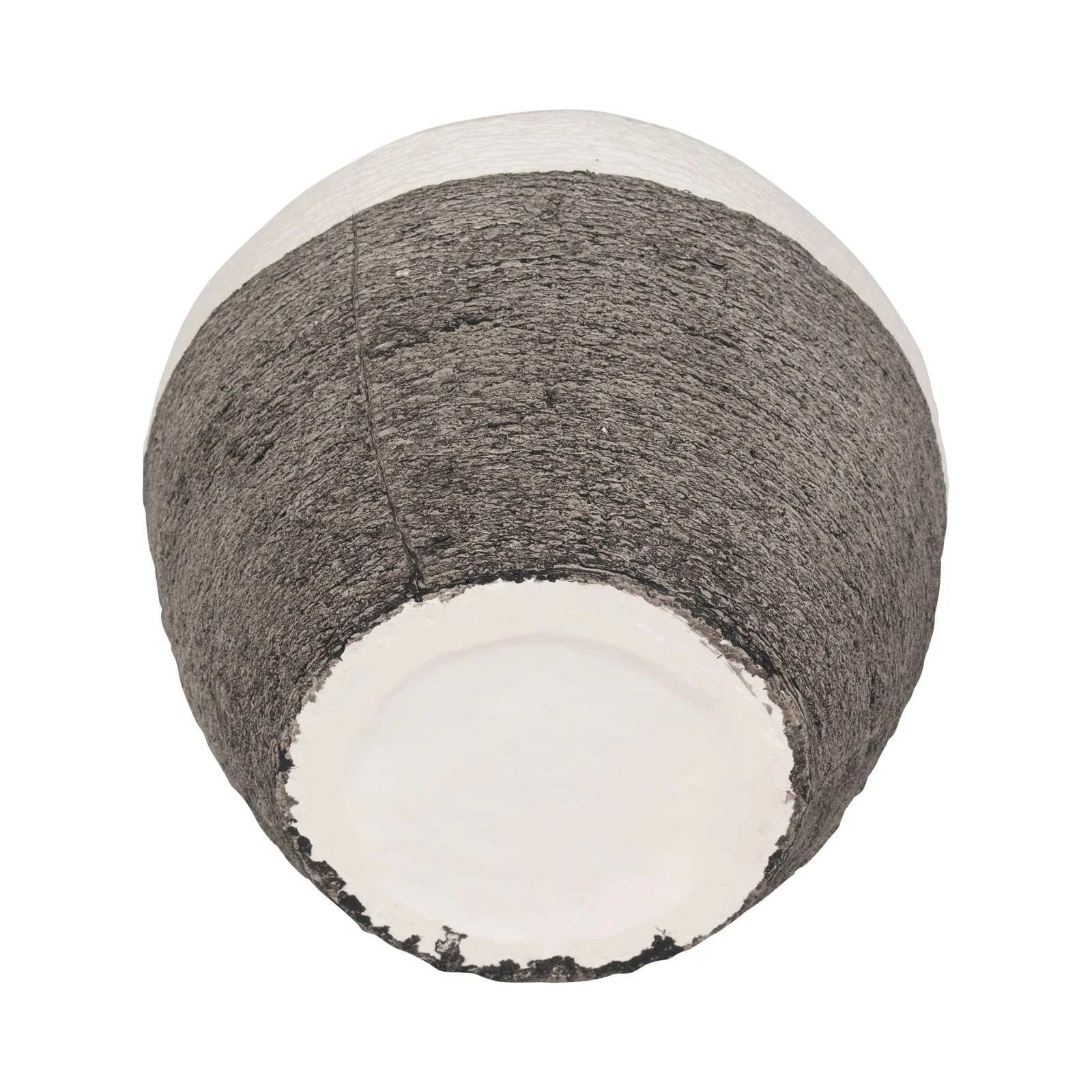 12" Striped Woven Textured Vase, Multi - Image 6